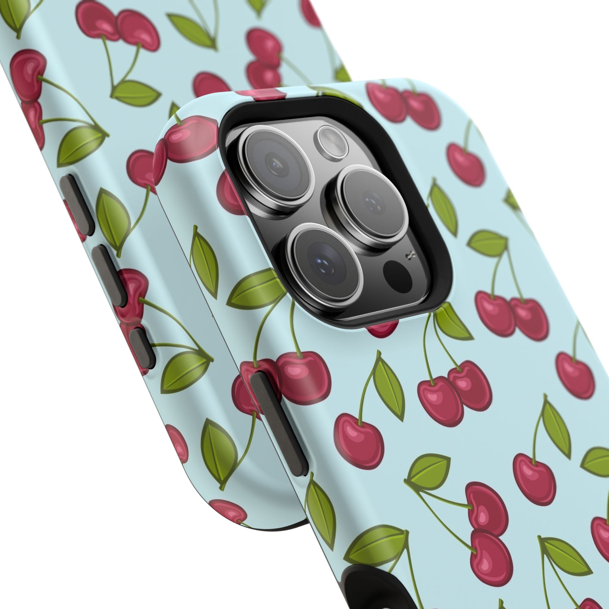 Cherry Pattern Phone Case, Cute Cherry