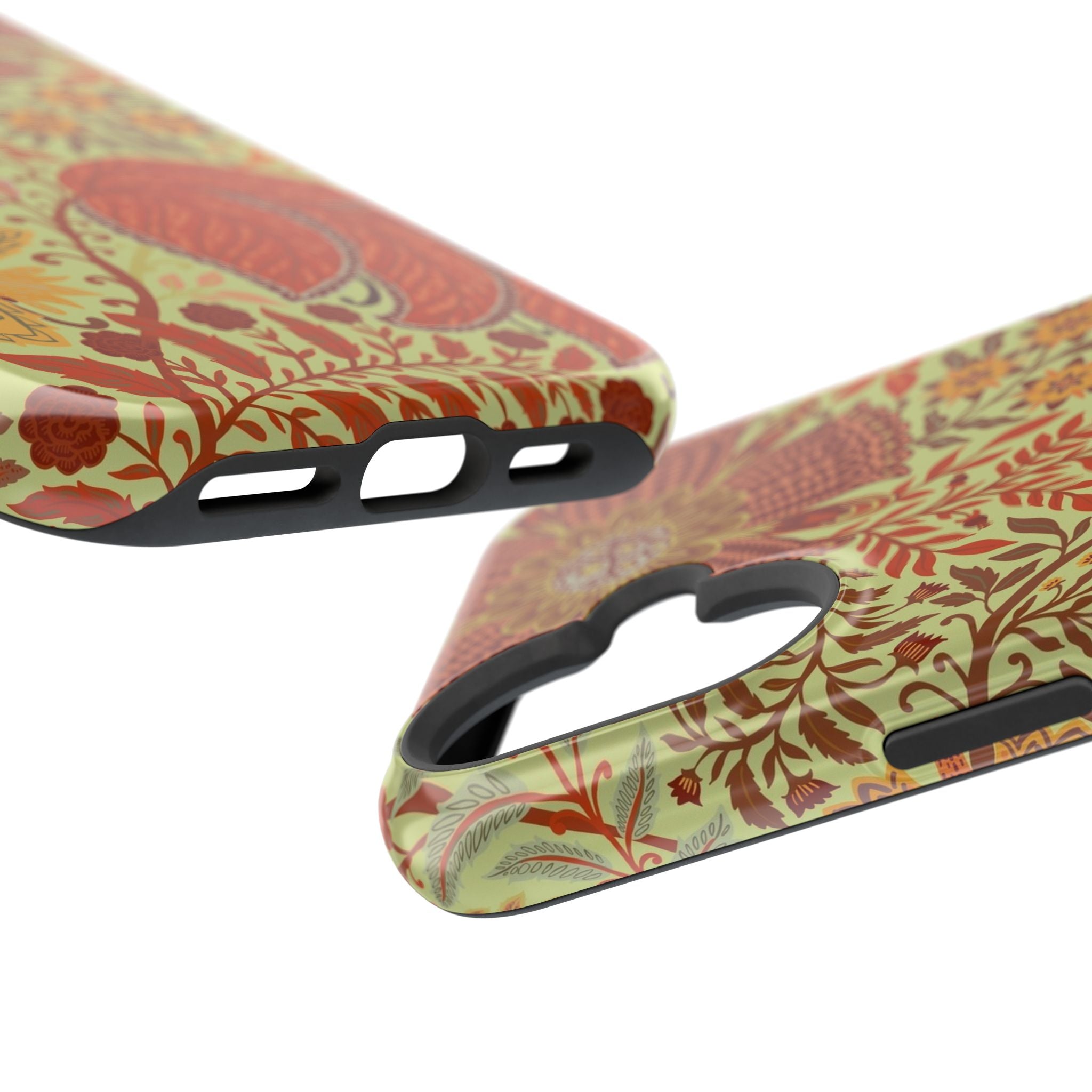 Floral Paisley Magnetic Impact-Resistant Phone Case