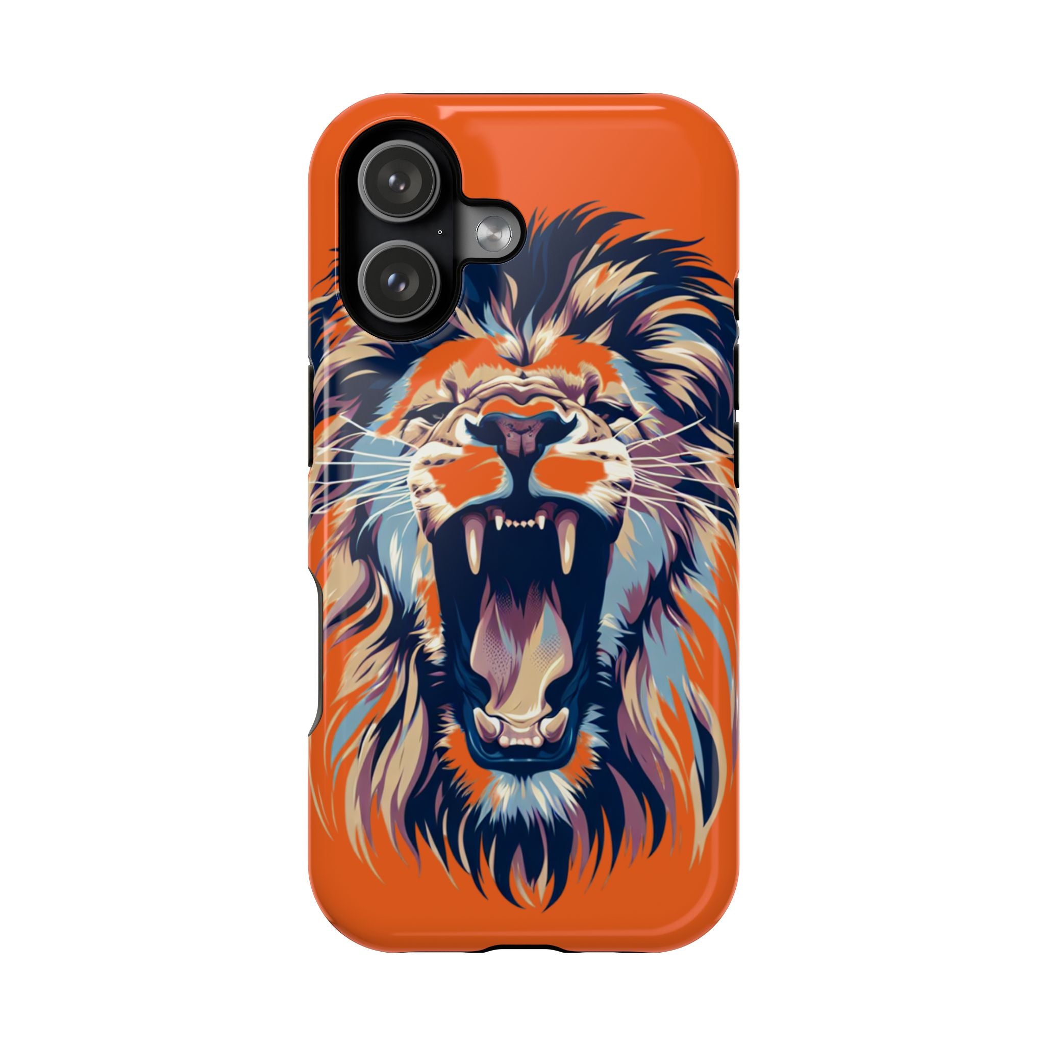 Wild Roar Lion Impact Resistant Phone Case