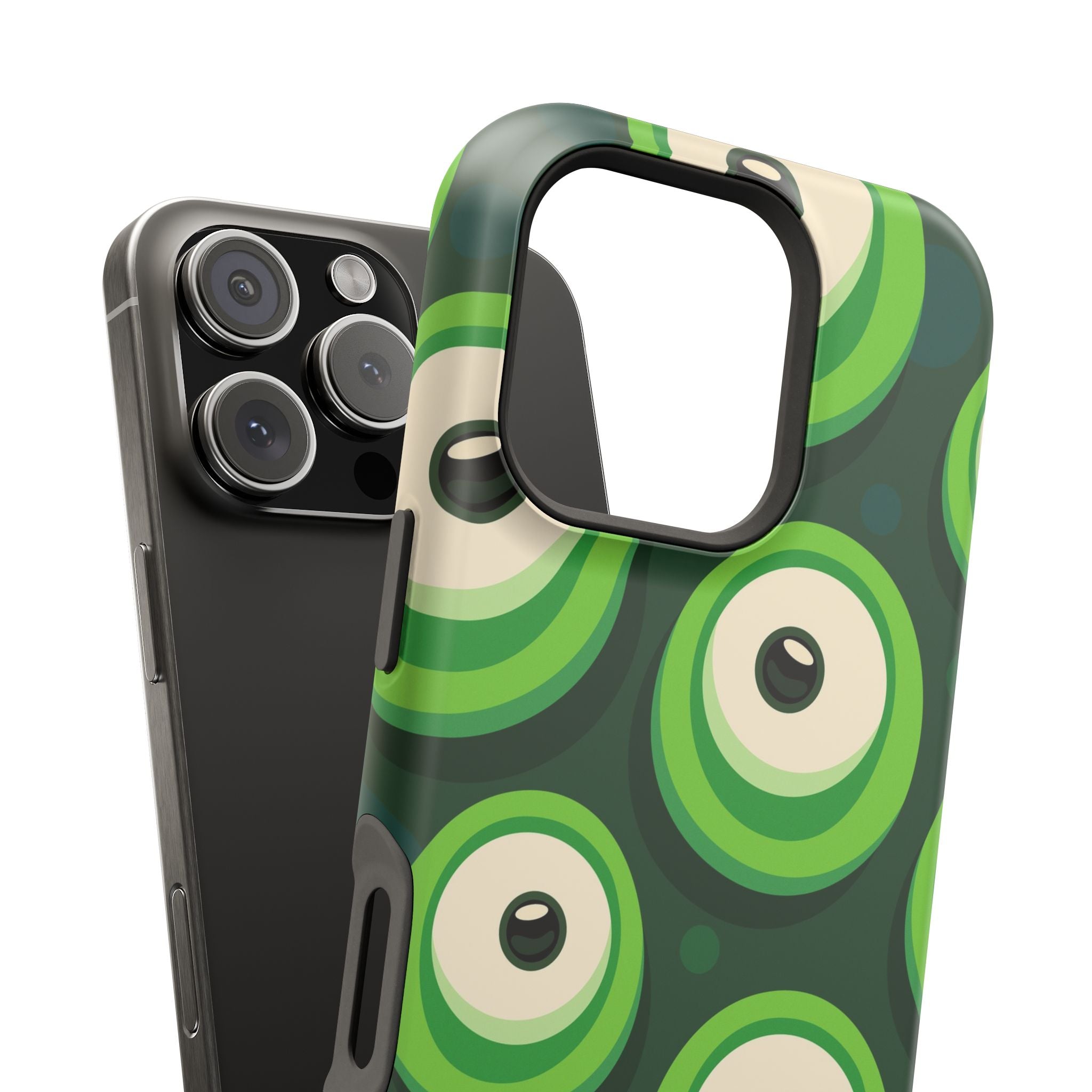 Whimsical Monster Phone Case, Impact-Resistant