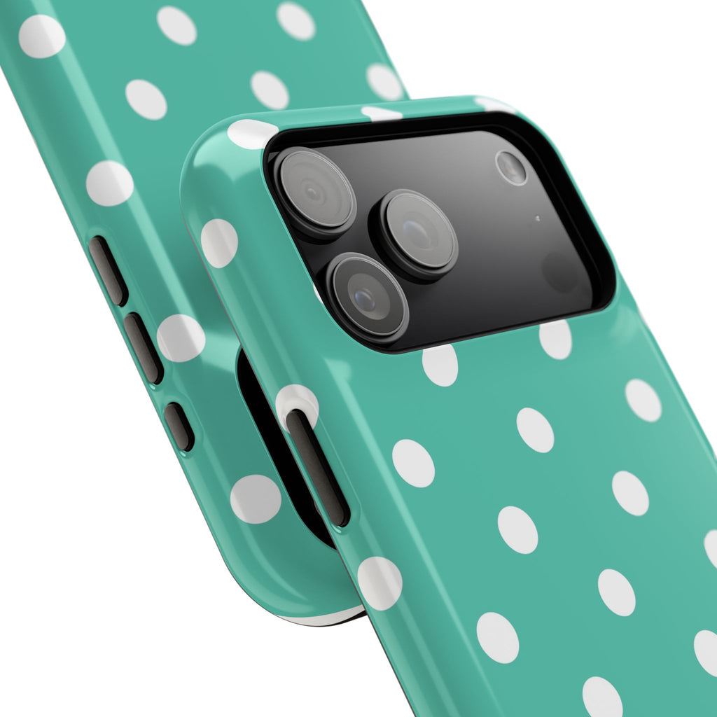 Polka Dot Phone Case - Impact-Resistant