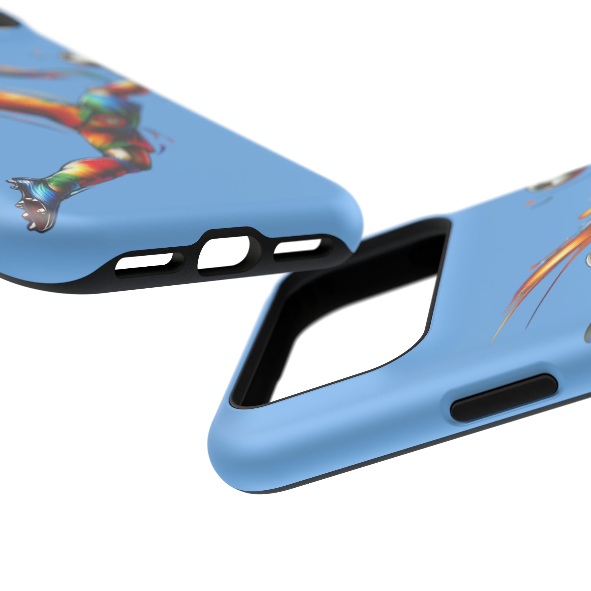 Soccer Art Impact Resistant Phone Case