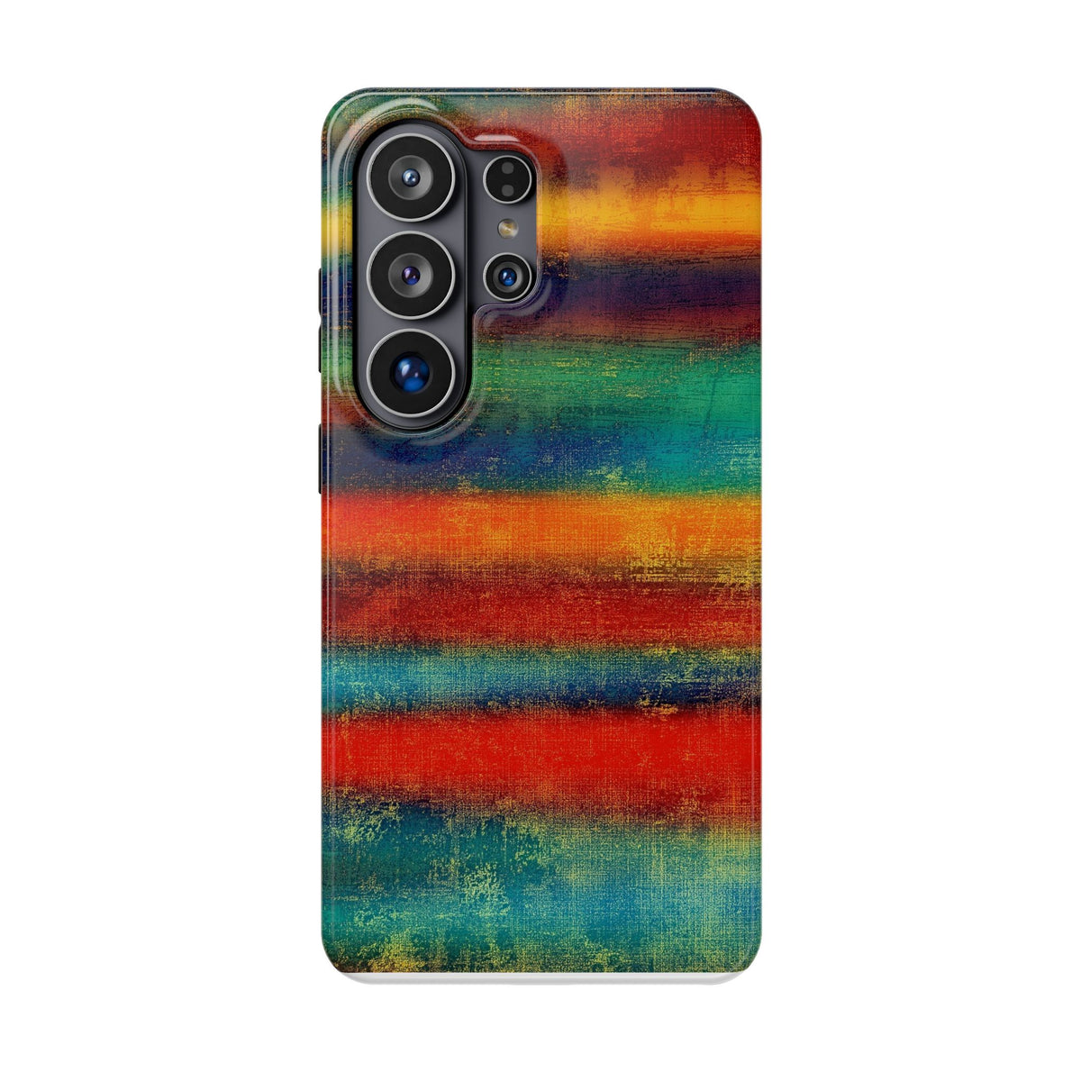 Colorful Striped Impact-Resistant Newest iPhone Protective Cover