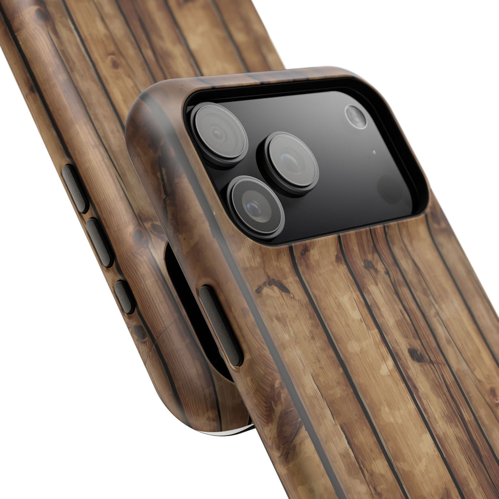 Rustic Wood Phone Case | Impact-Resistant