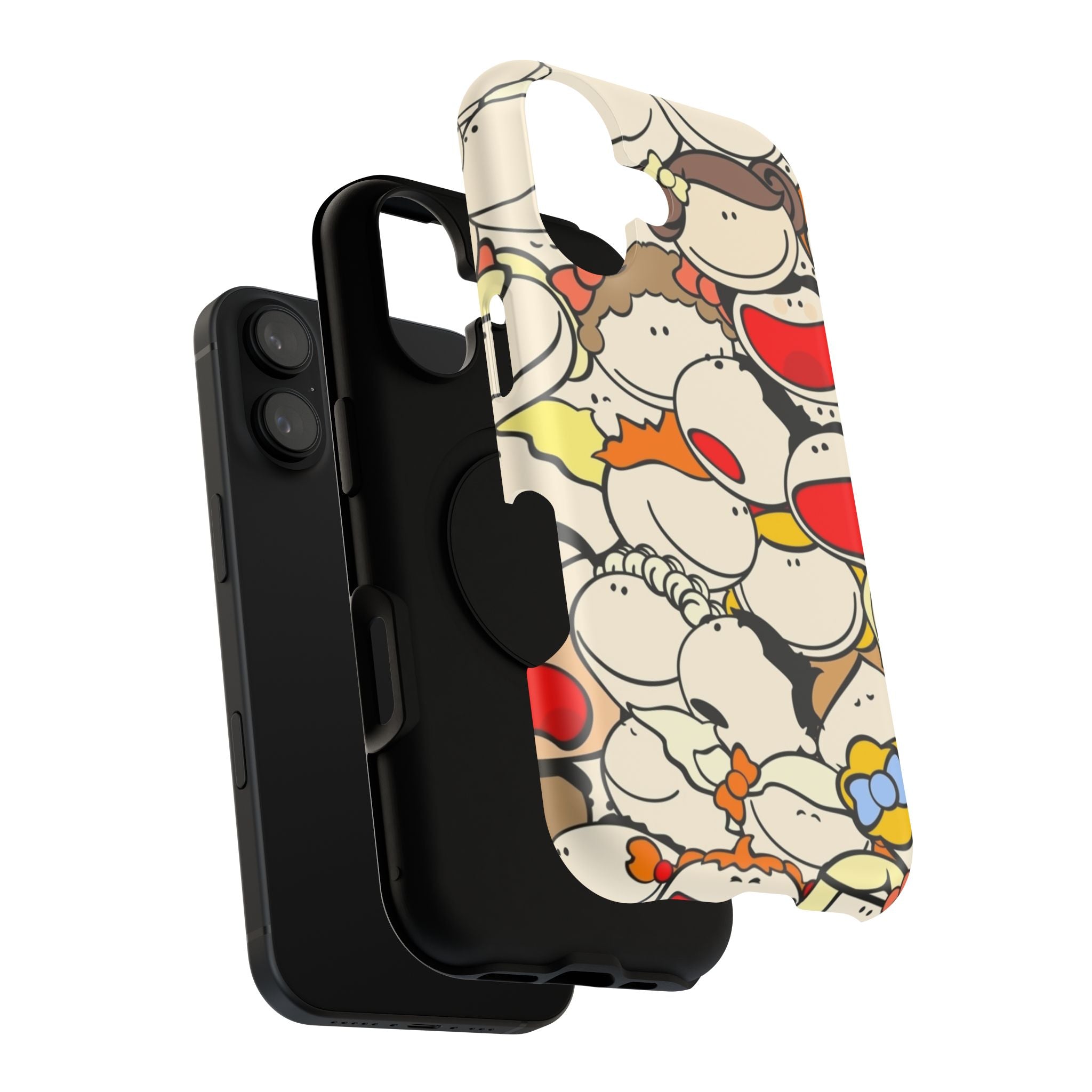 Cartoon Faces Impact-Resistant Phone Case