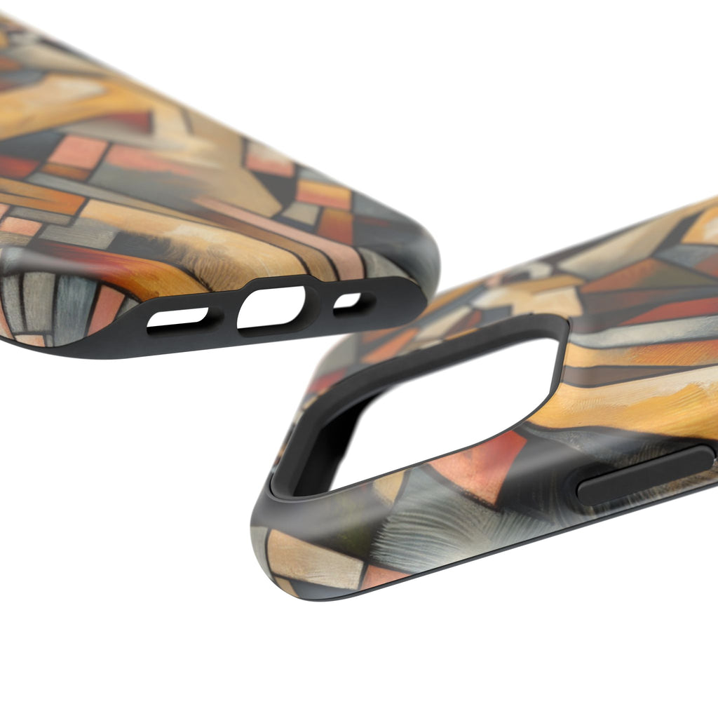 Impact Resistant Phone Case - Sleeping  Woman Abstract