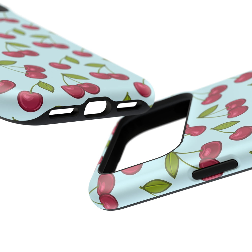 Cherry Pattern Phone Case, Cute Cherry