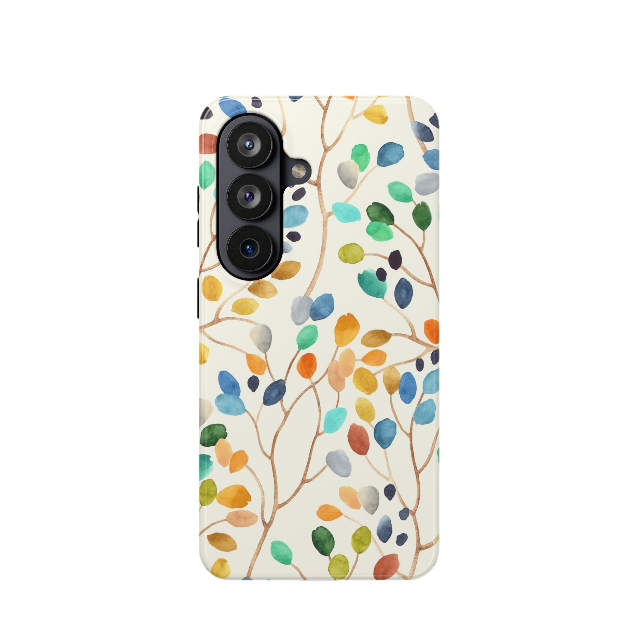 Vibrant Floral Phone Cases Impact-Resistant