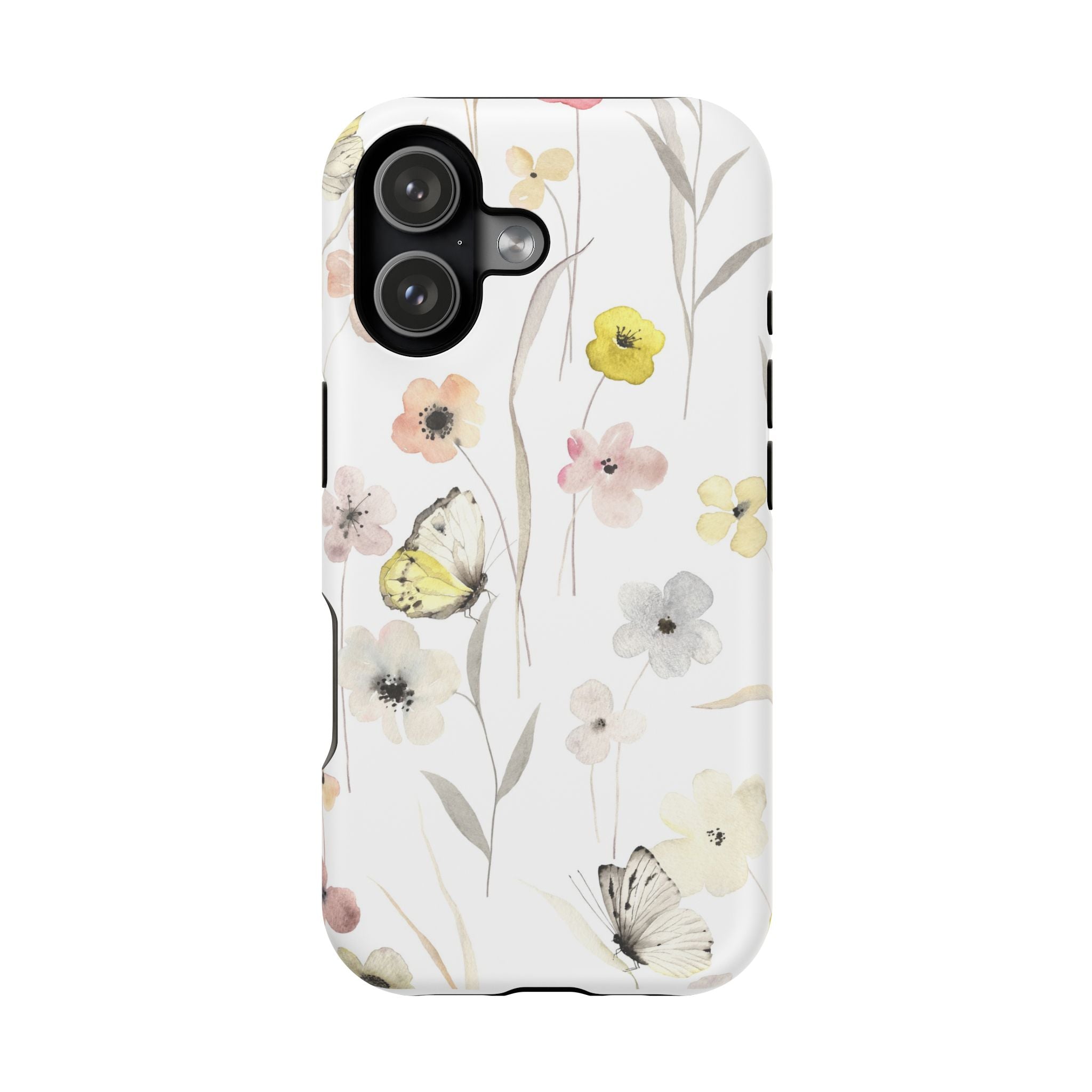 Floral Impact-Resistant Phone Case