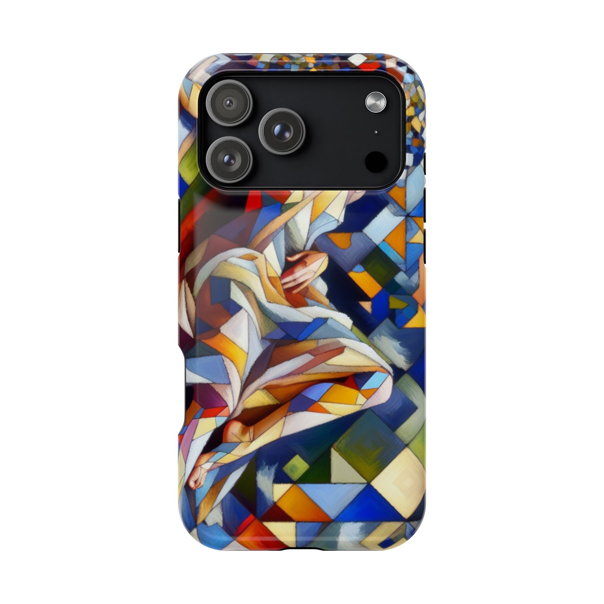 Impact Resistant Phone Case - Beautiful Woman Abstract Design