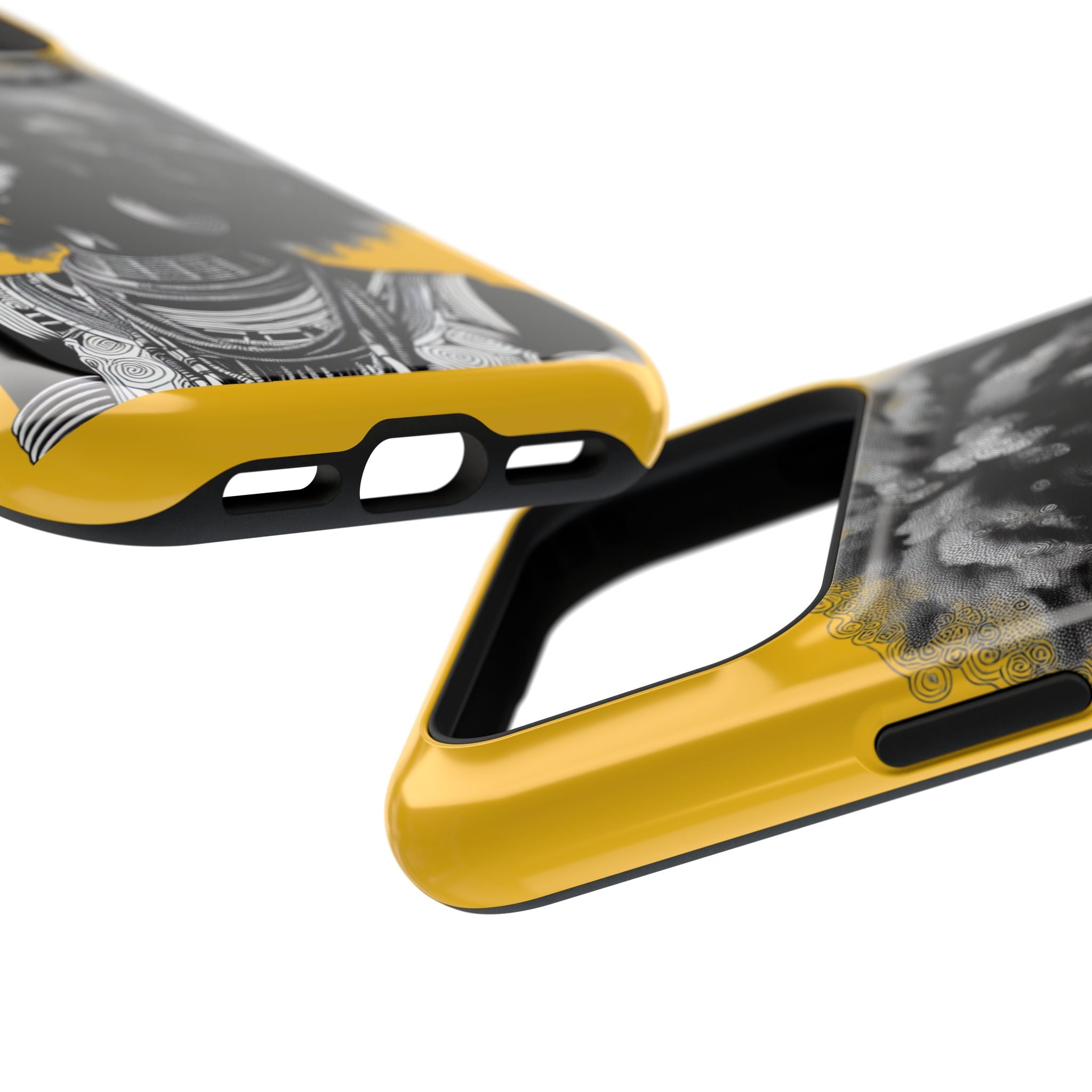 Bold African Art Impact Resistant  Phone Case