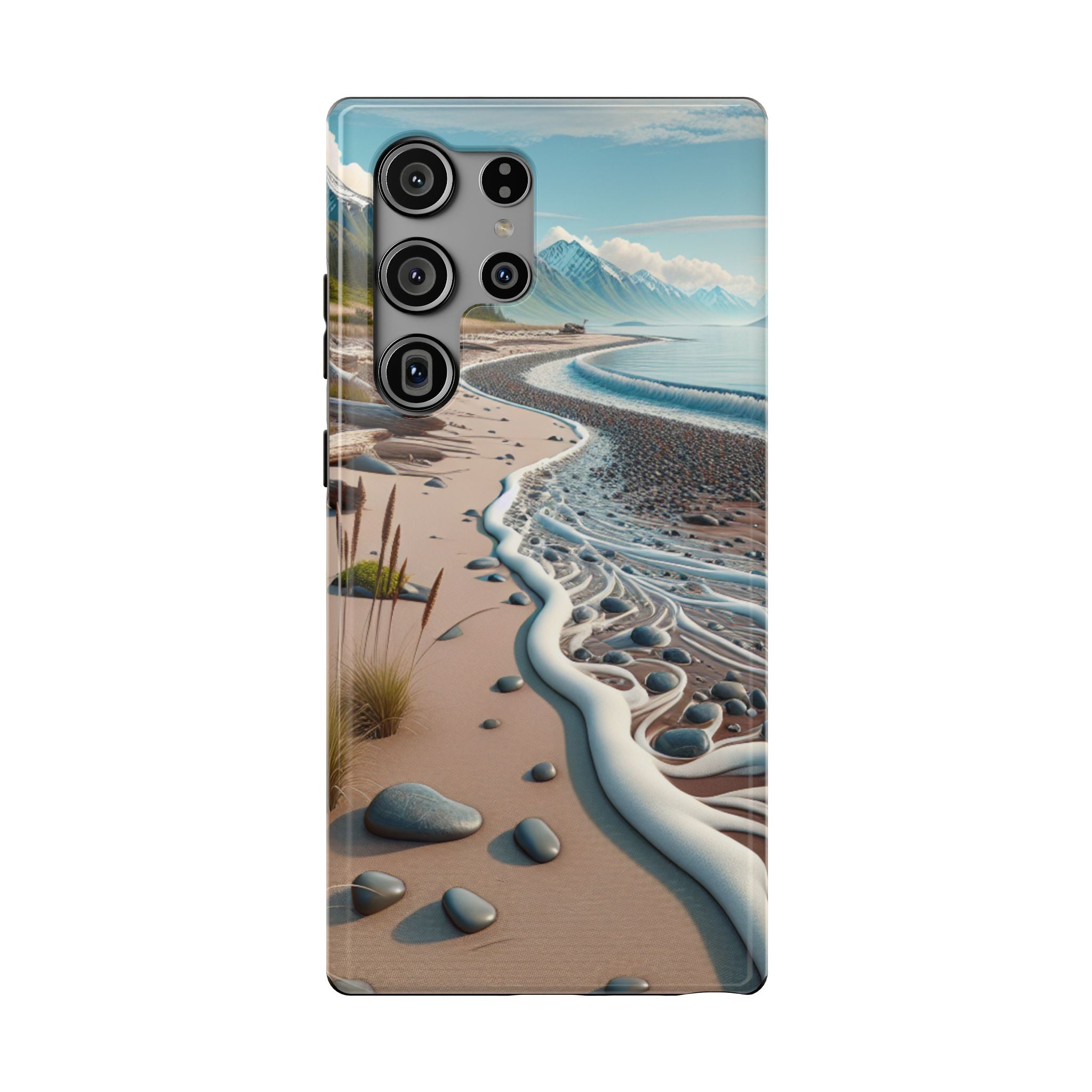 Beach Landscape Impact Resistant Phone Case