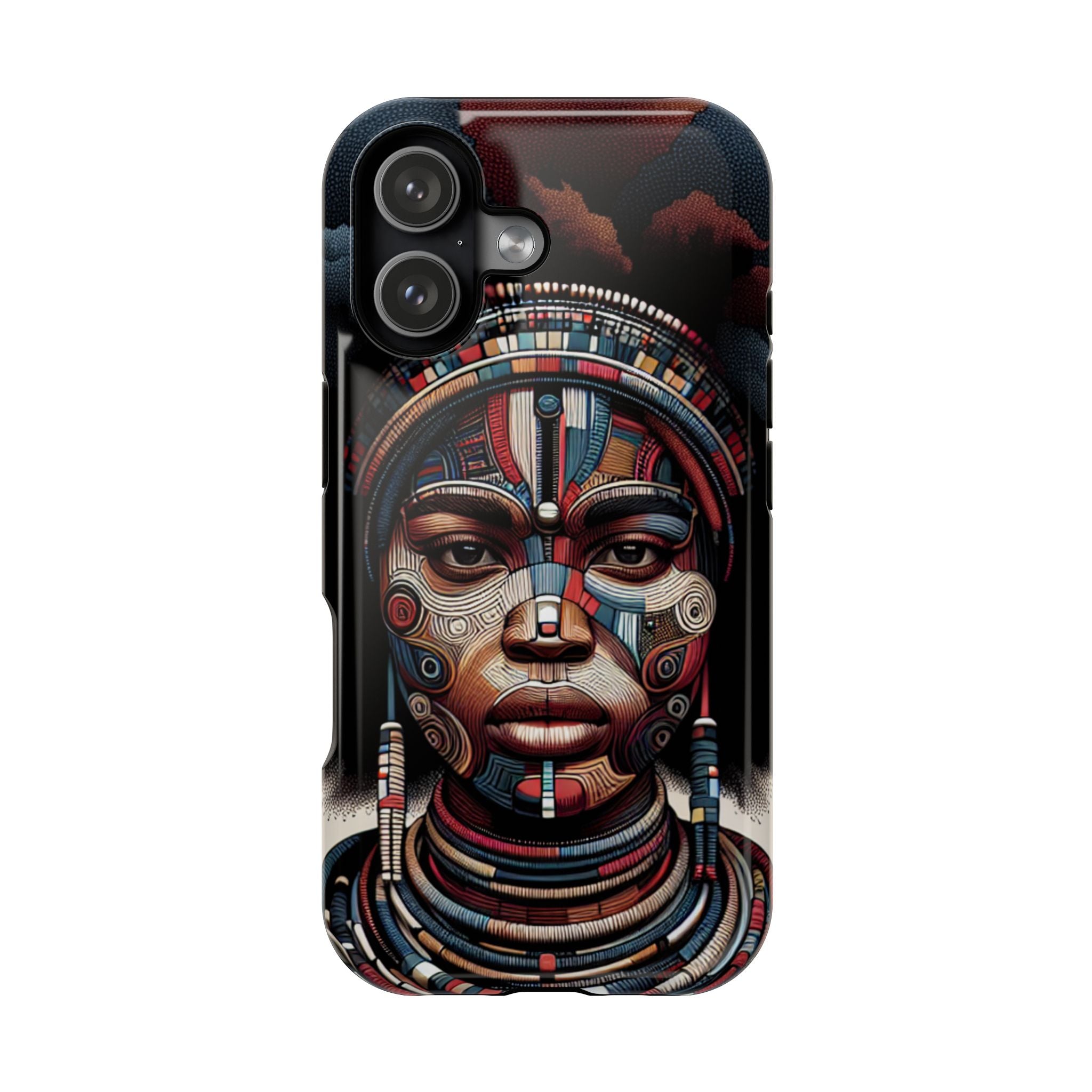 Cultural Art Impact Resistant Phone Case