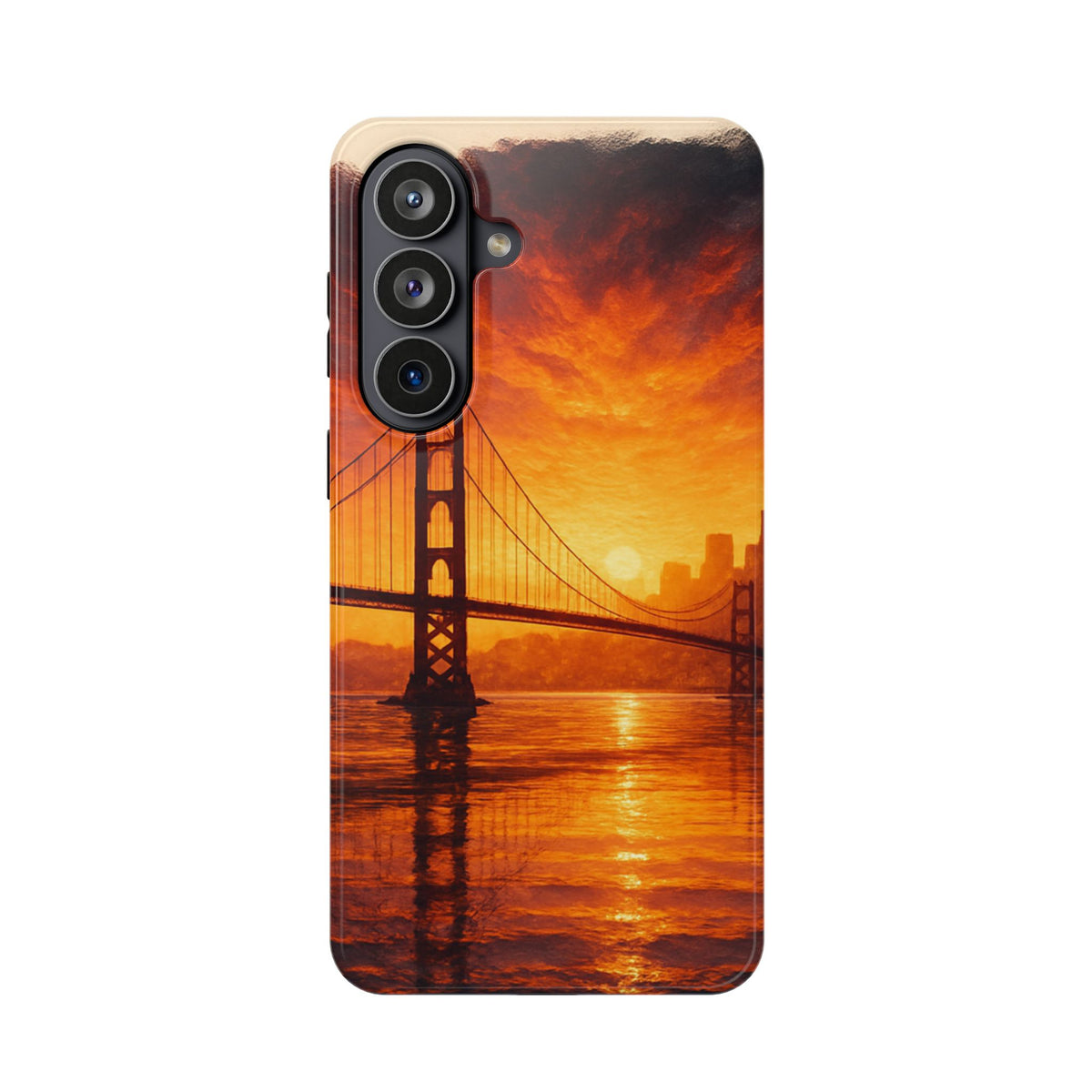 Golden Gate, Impact-Resistant iPhone Case