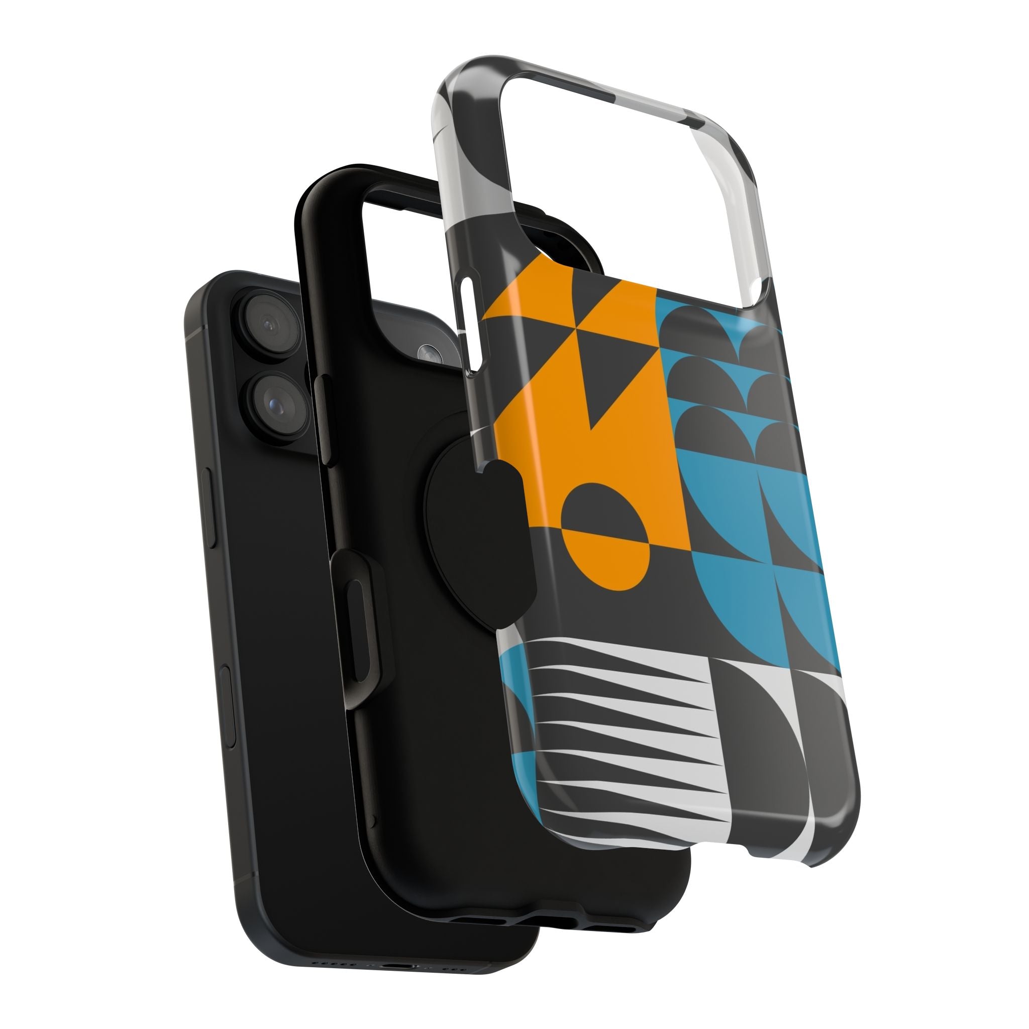 Geometric Impact-Resistant Phone Case