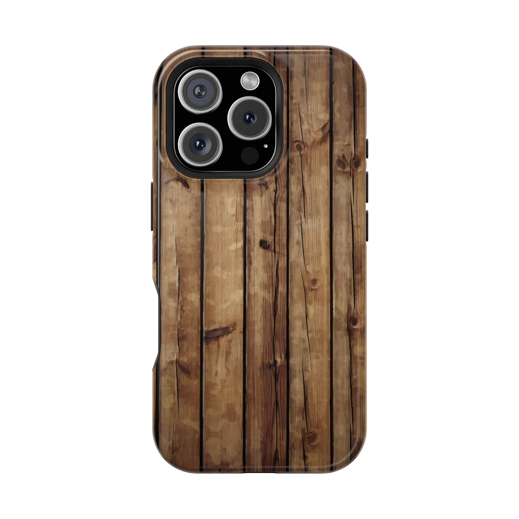 Rustic Wood Phone Case | Impact-Resistant