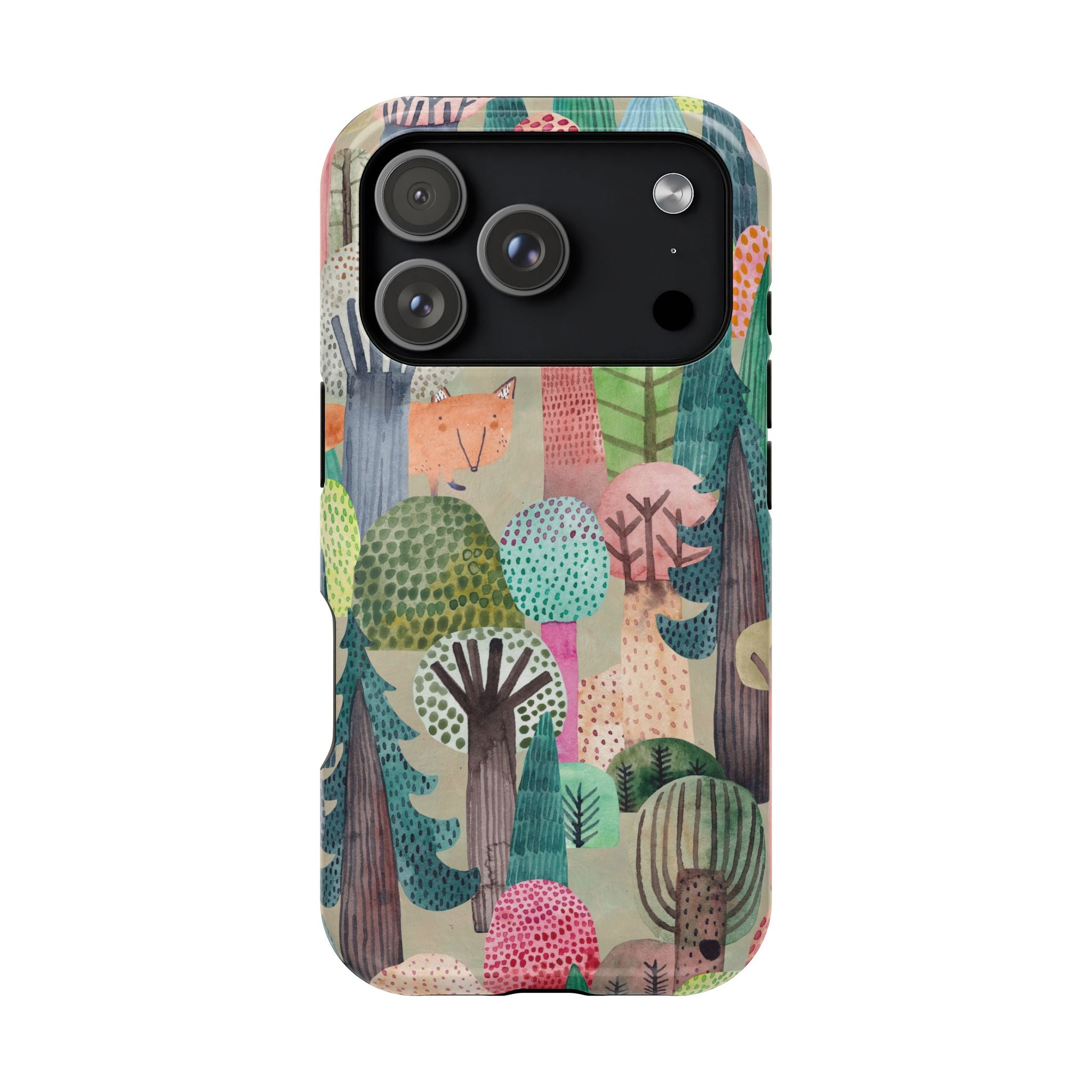 Whimsical Forest Phone Case - Impact-Resistant