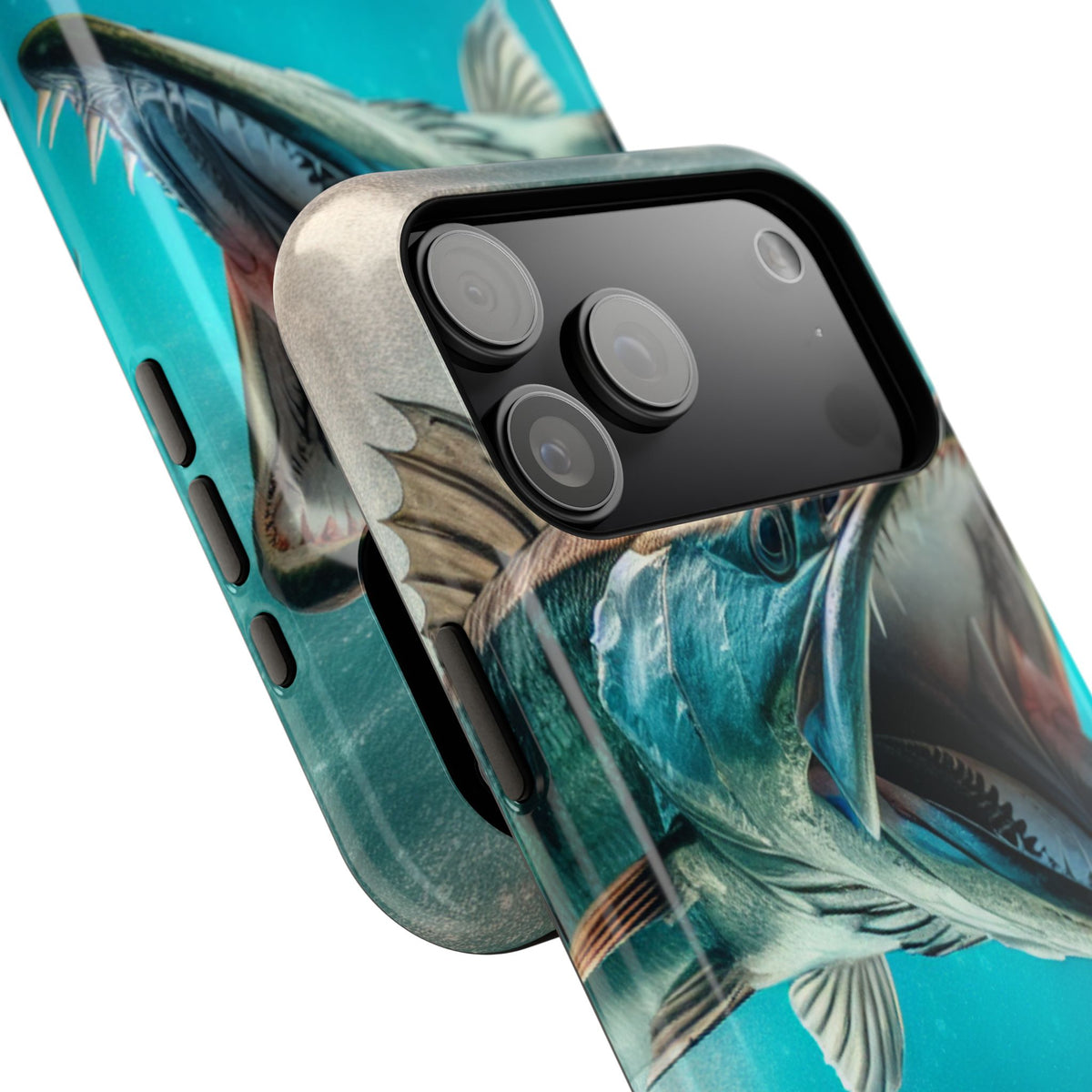 Phone Case — Realistic Barracuda Underwater Impact-Resistant Phone Case