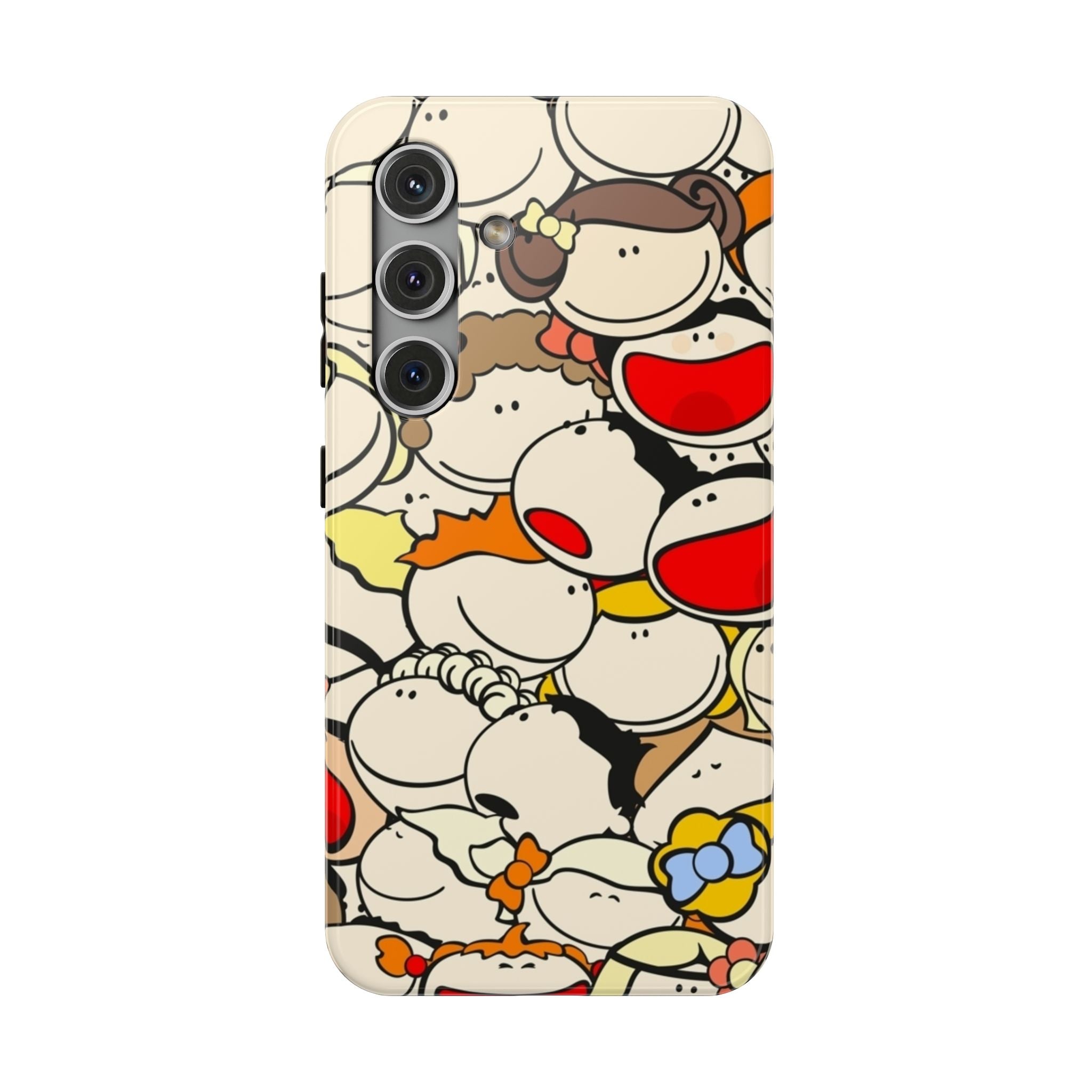 Cartoon Faces Impact-Resistant Phone Case
