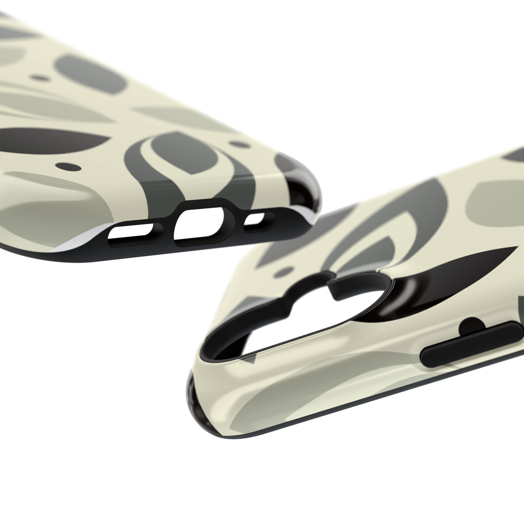 Modern Leaf Impact-Resistant Phone Cases