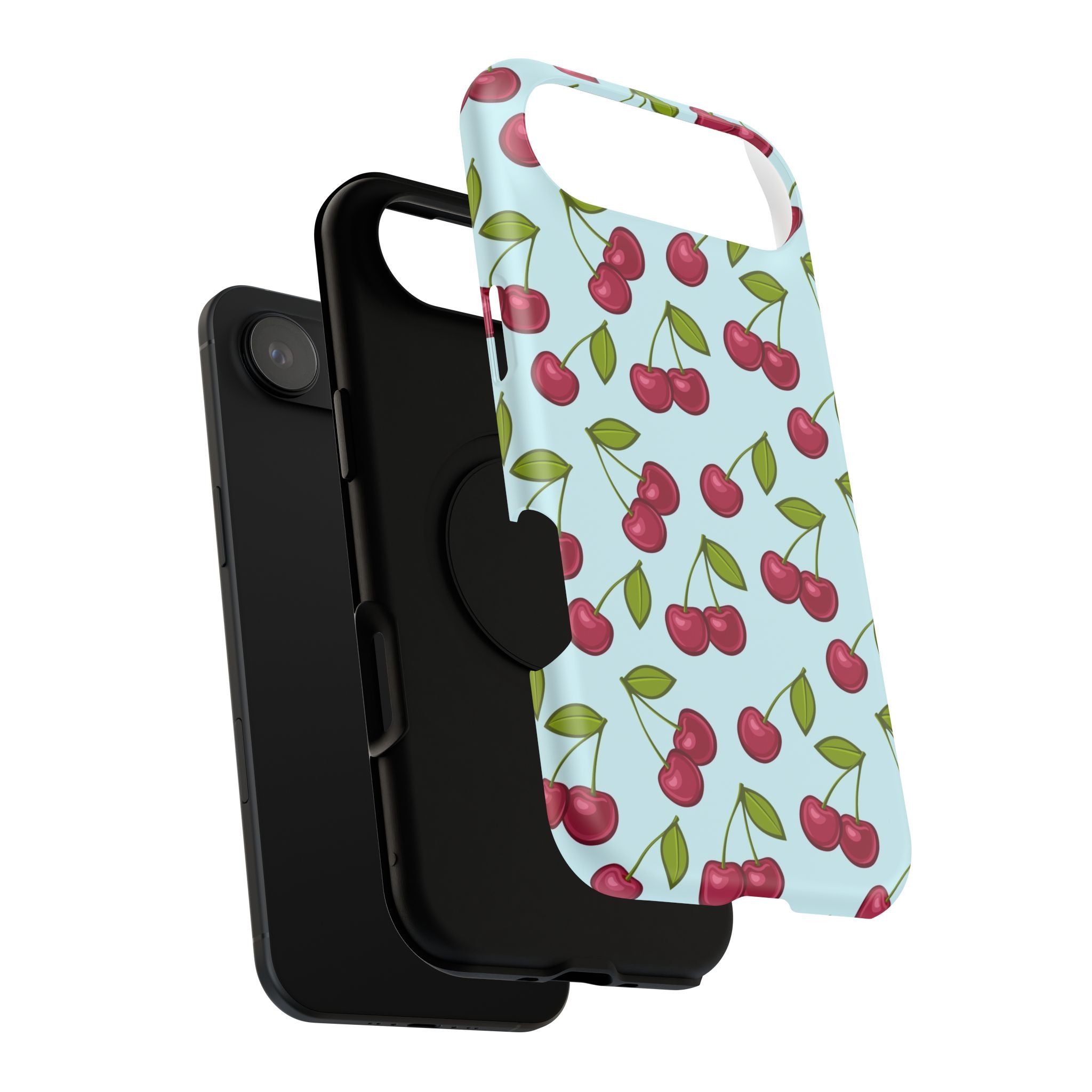 Cherry Pattern Phone Case, Cute Cherry
