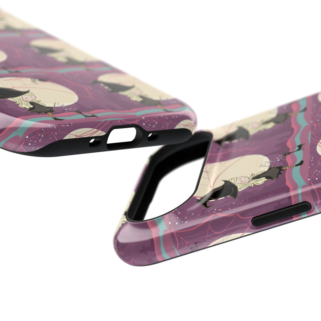 Whimsical Witch Phone Case - Durable