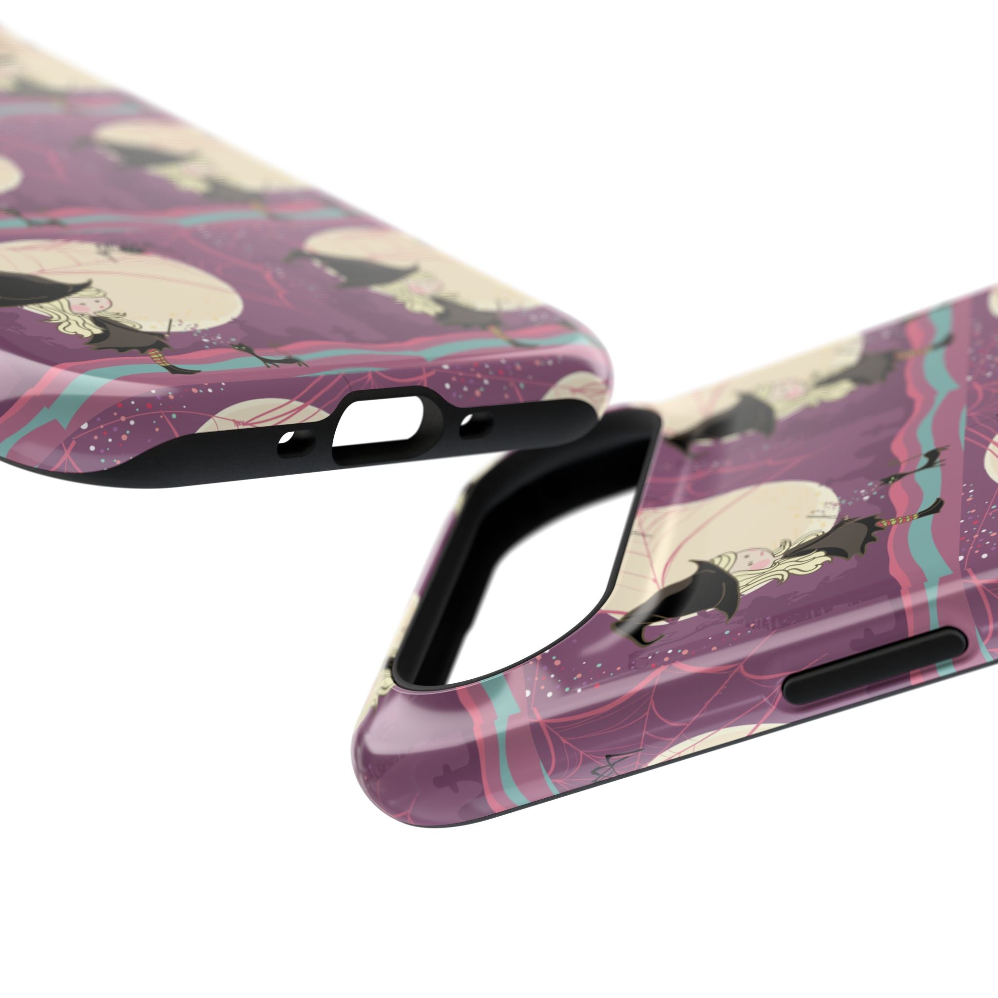Whimsical Witch Phone Case - Durable