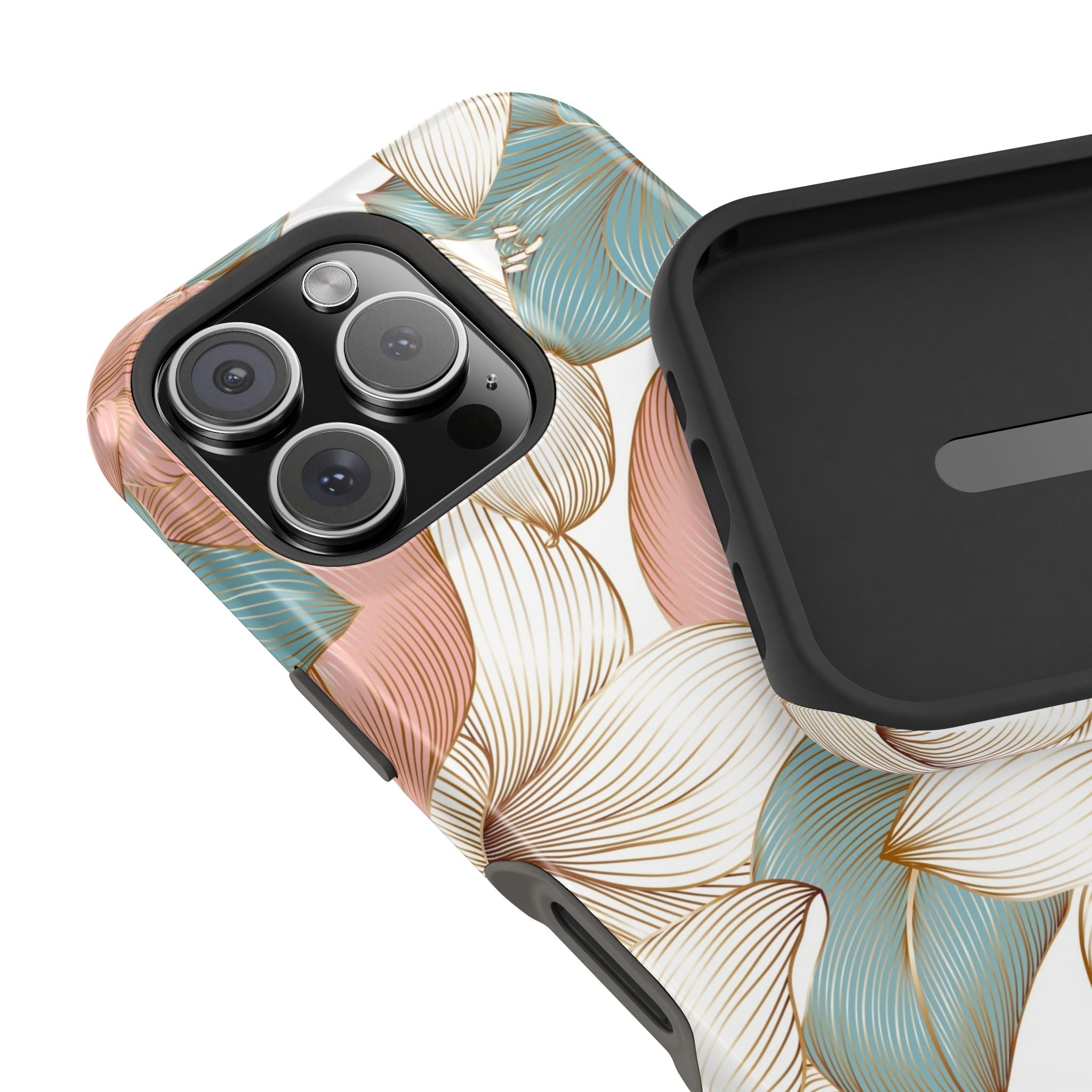 Decorative Phone Cases, Floral Impact-Resistant