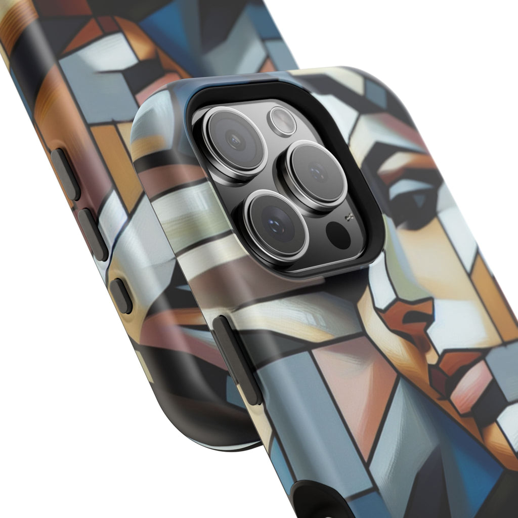 Impact Resistant Case - Woman Abstract Design