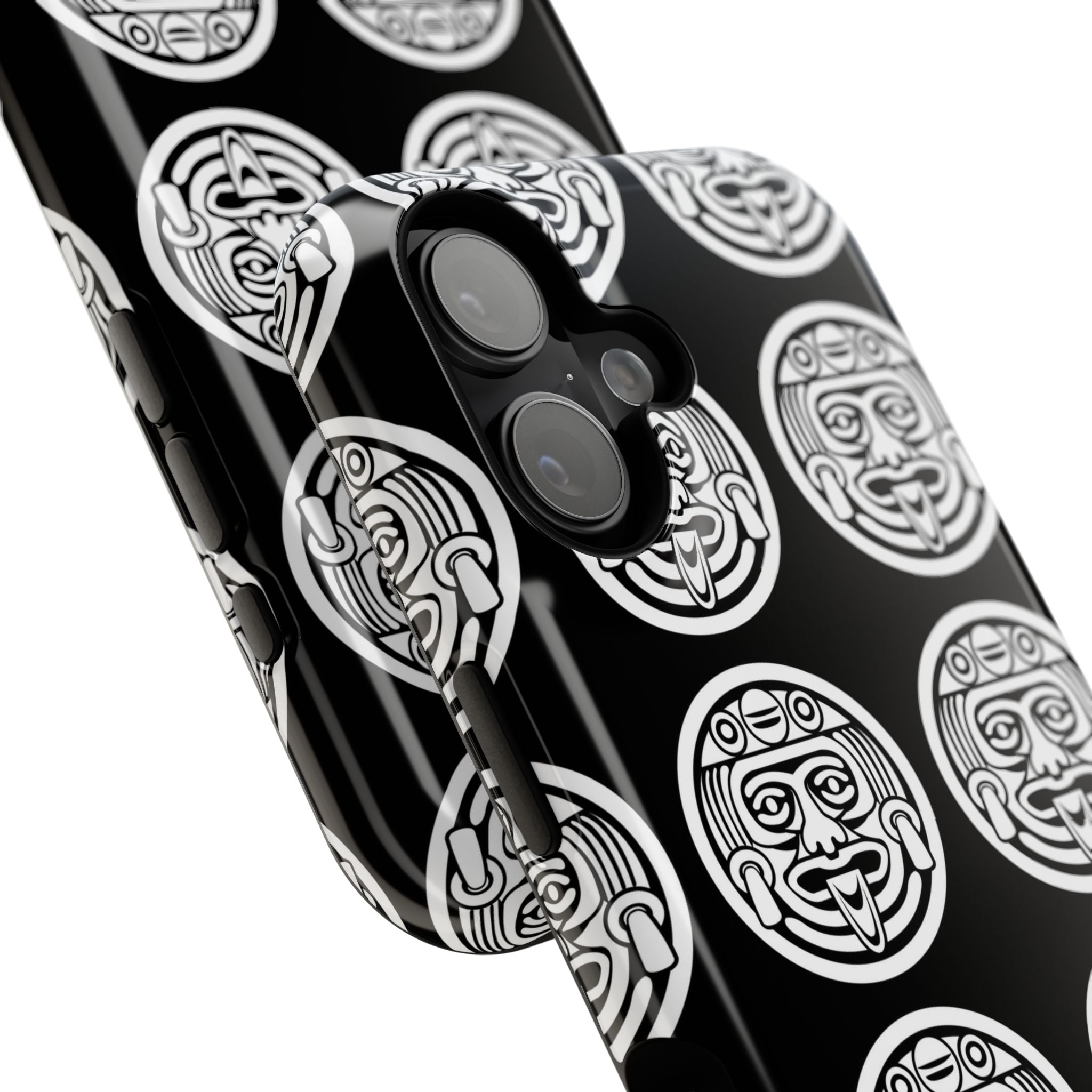 Aztec Calendar Impact-Resistant Phone Case
