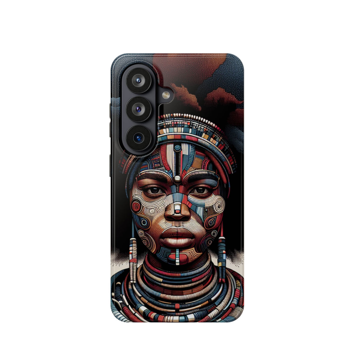Cultural Art Impact Resistant Phone Case for iPhone/Samsung