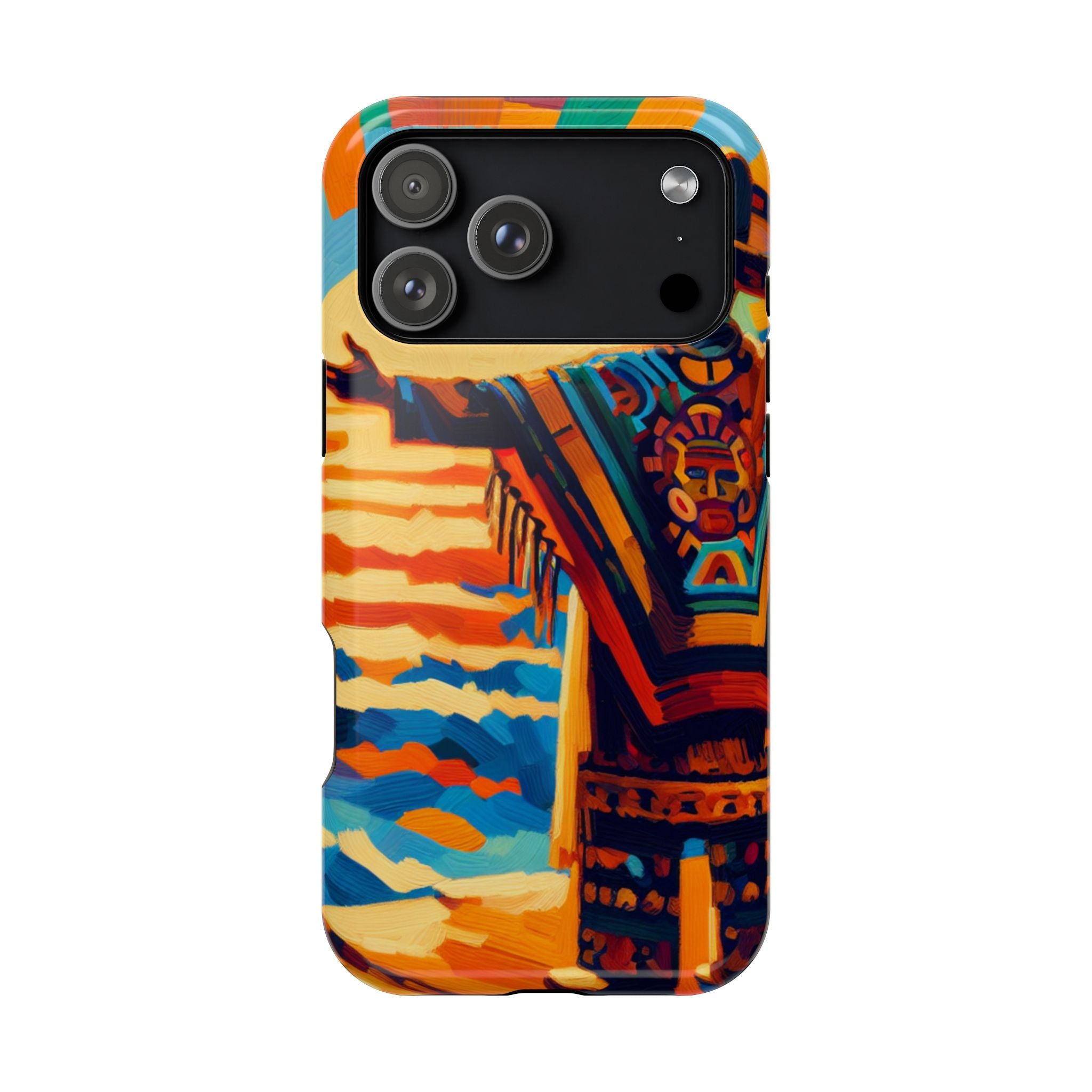 Impact Resistant Phone Case Sombrero Man Art