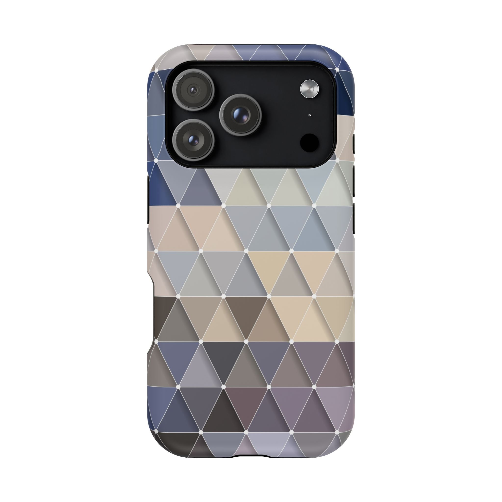 Geometric Phone Case - Stylish Impact-Resistant