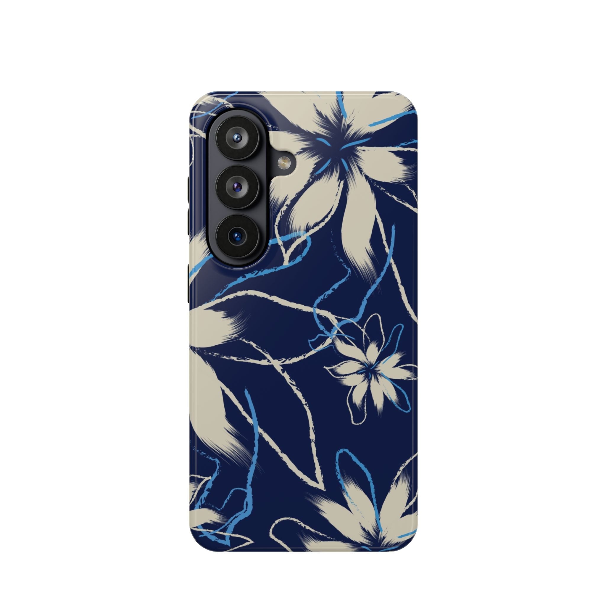 Floral Impact-Resistant Phone Case, Durable