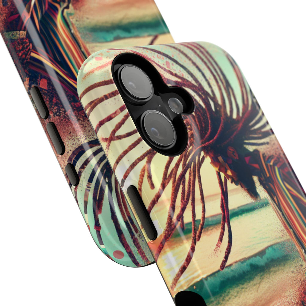 Impact Resistant Phone Case - Preying at Sunset
