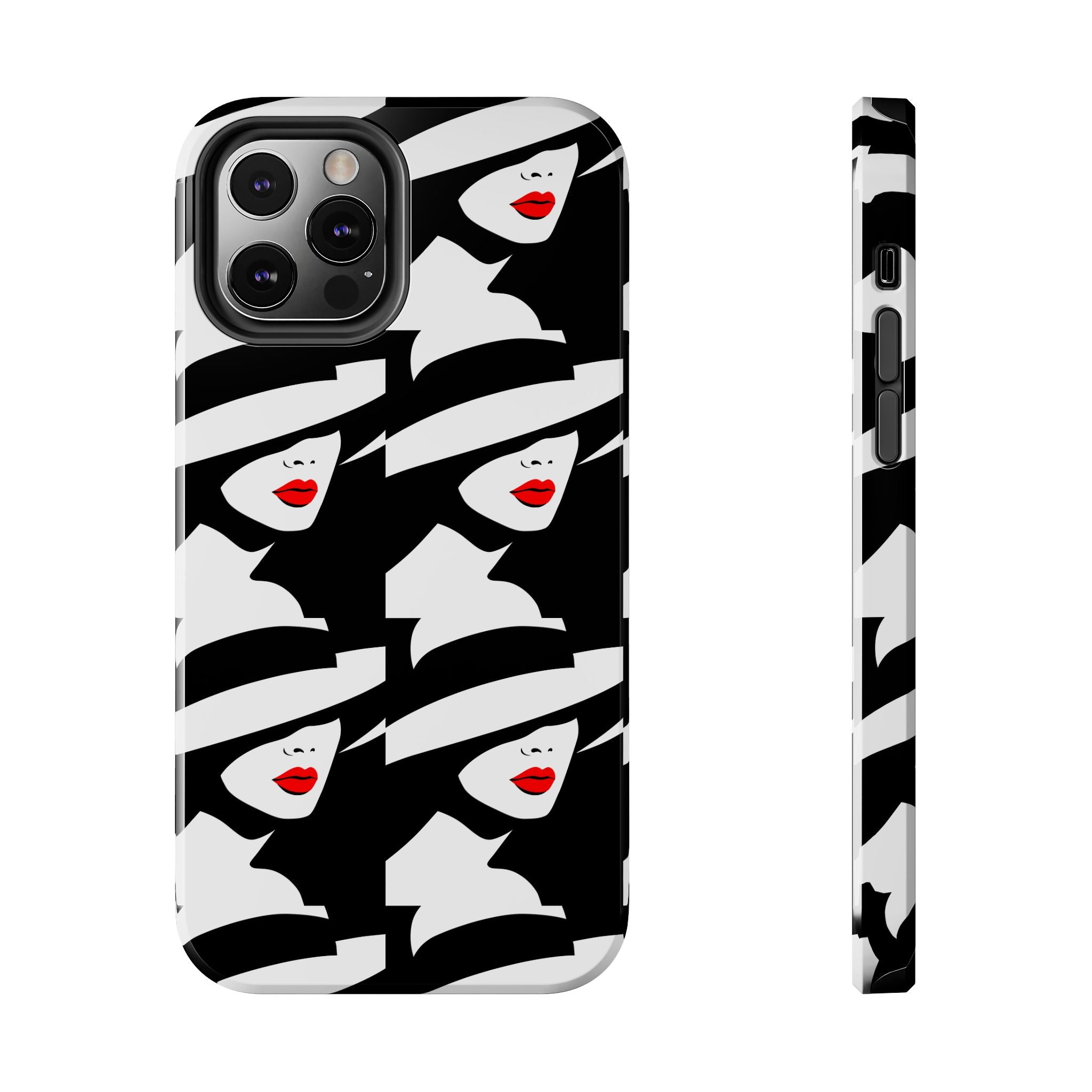 Retro Chic Tough Phone Case