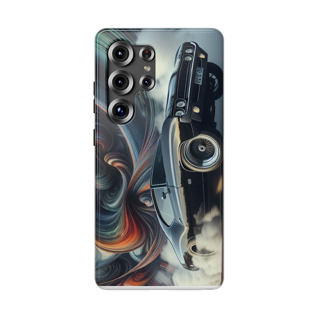 Vintage Muscle Car Phone Case — Retro Racing Art Impact-Resistant Case