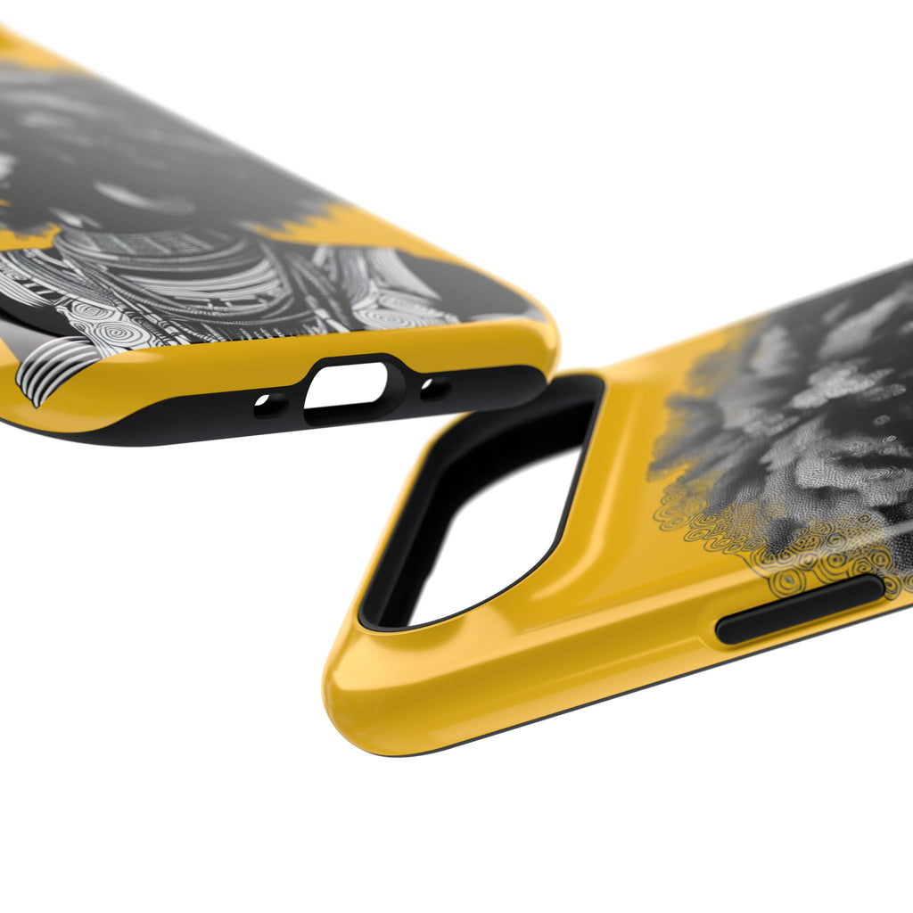 Bold African Art Impact Resistant  Phone Case