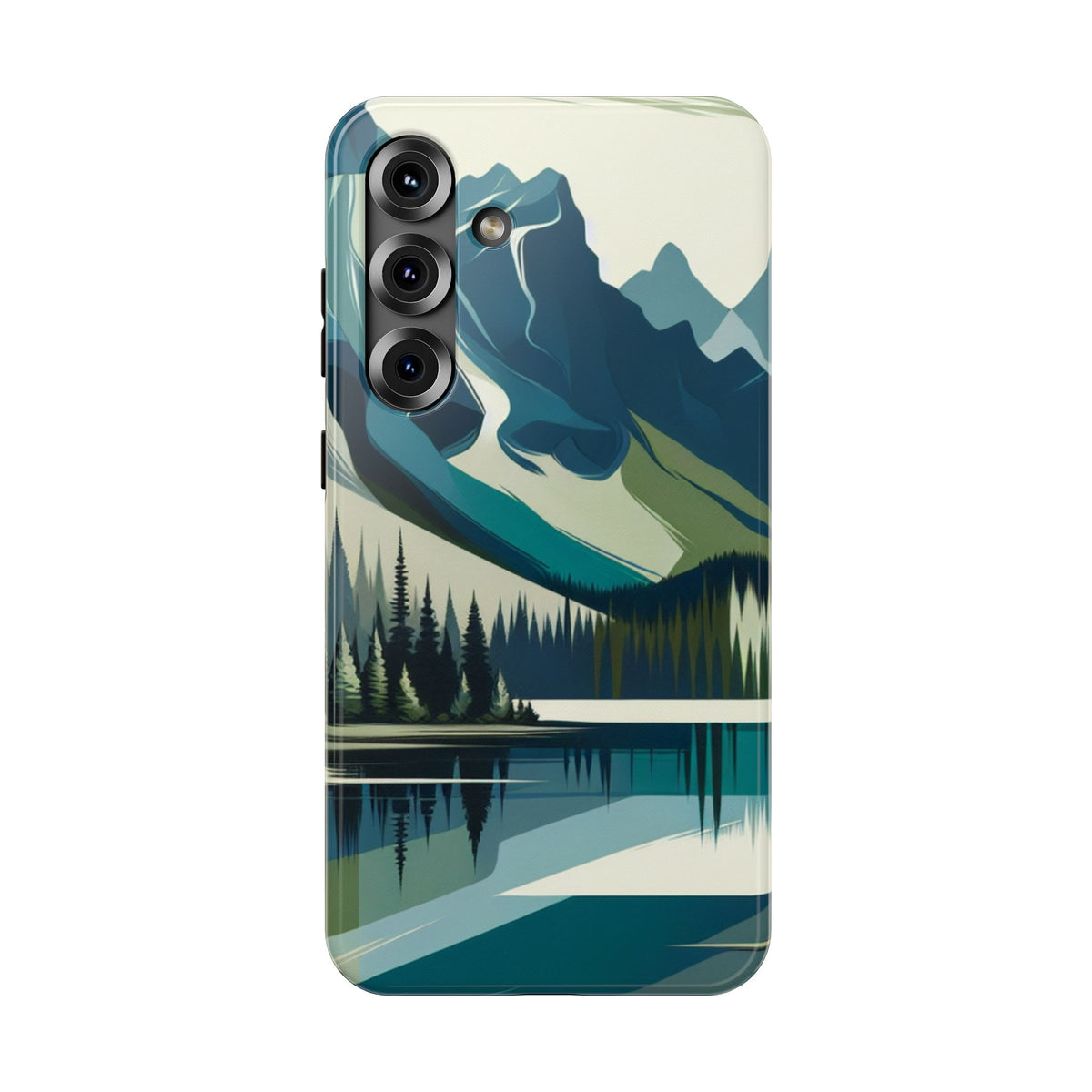 Mountain Lake Phone Case — Impact-Resistant Protective Cover