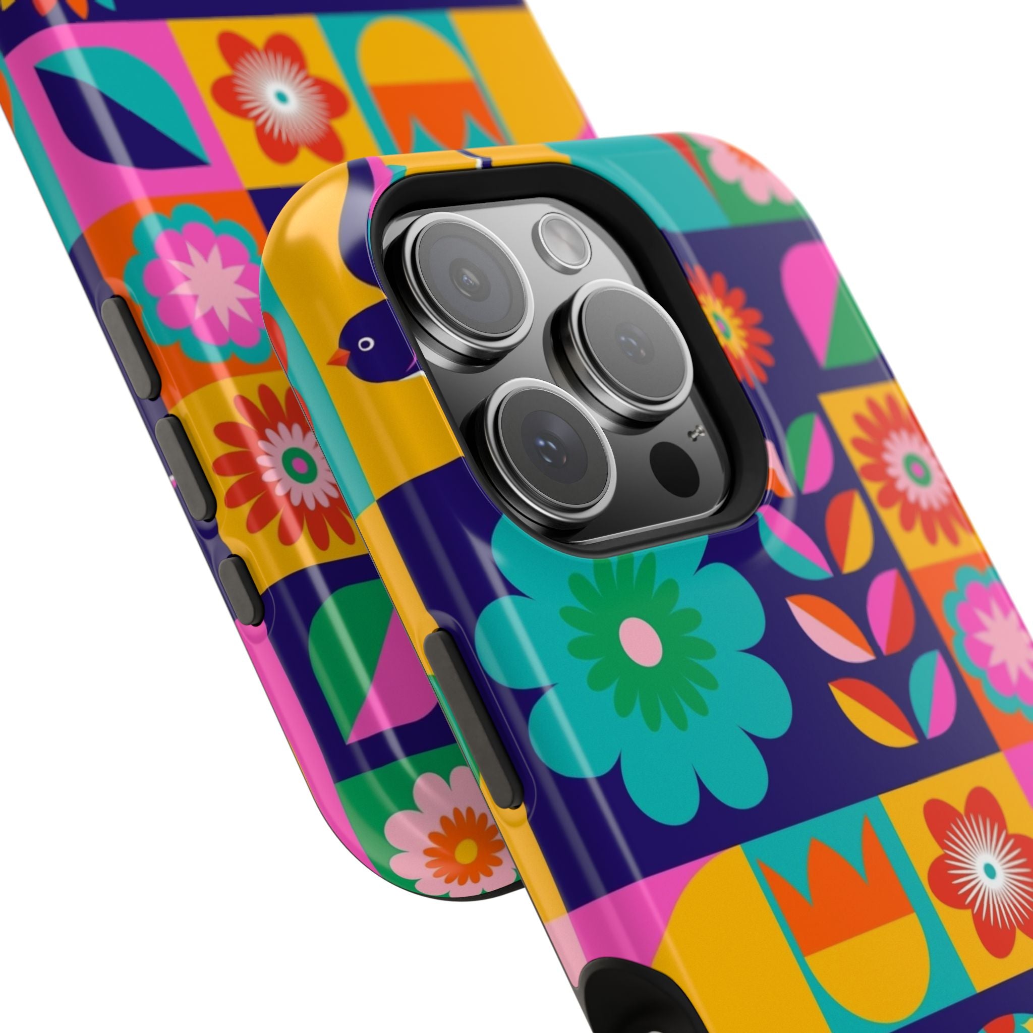 Colorful Floral Phone Case