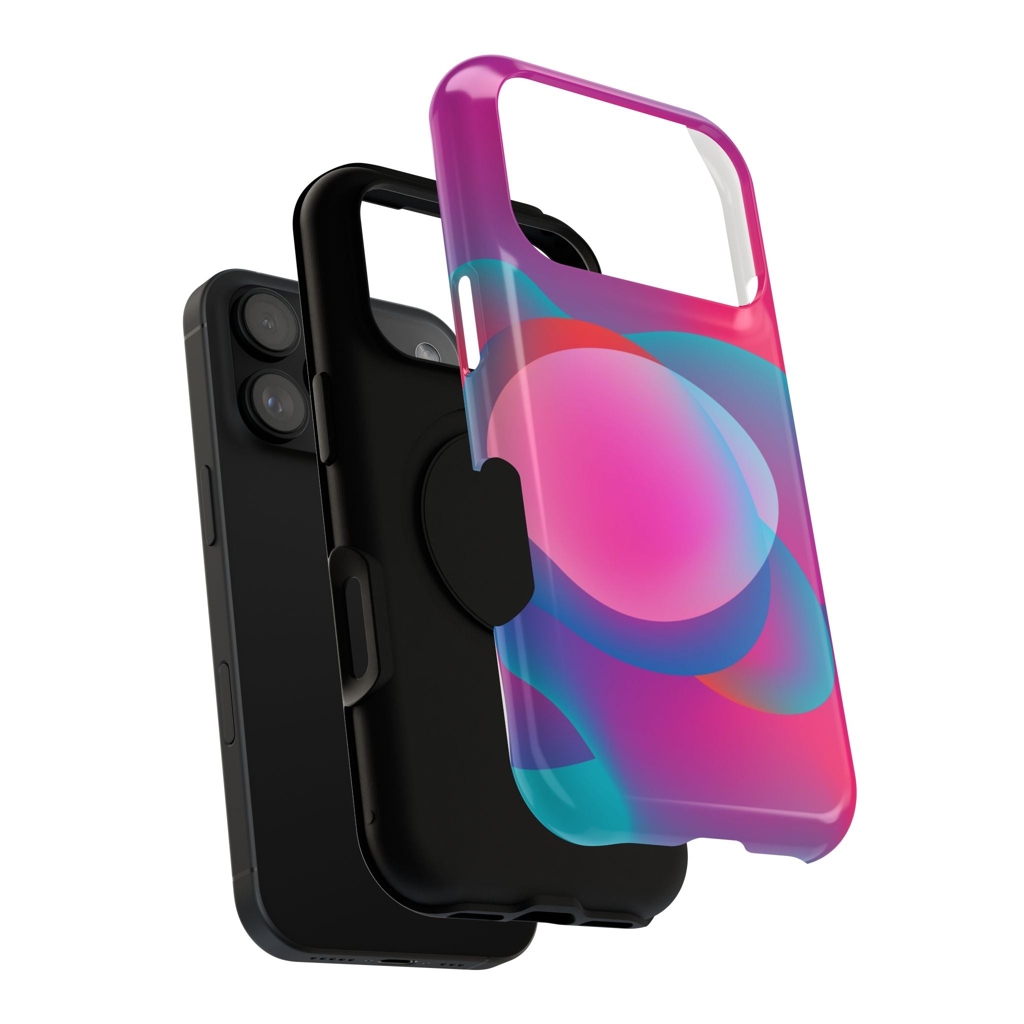 Vibrant Impact-Resistant Phone Case