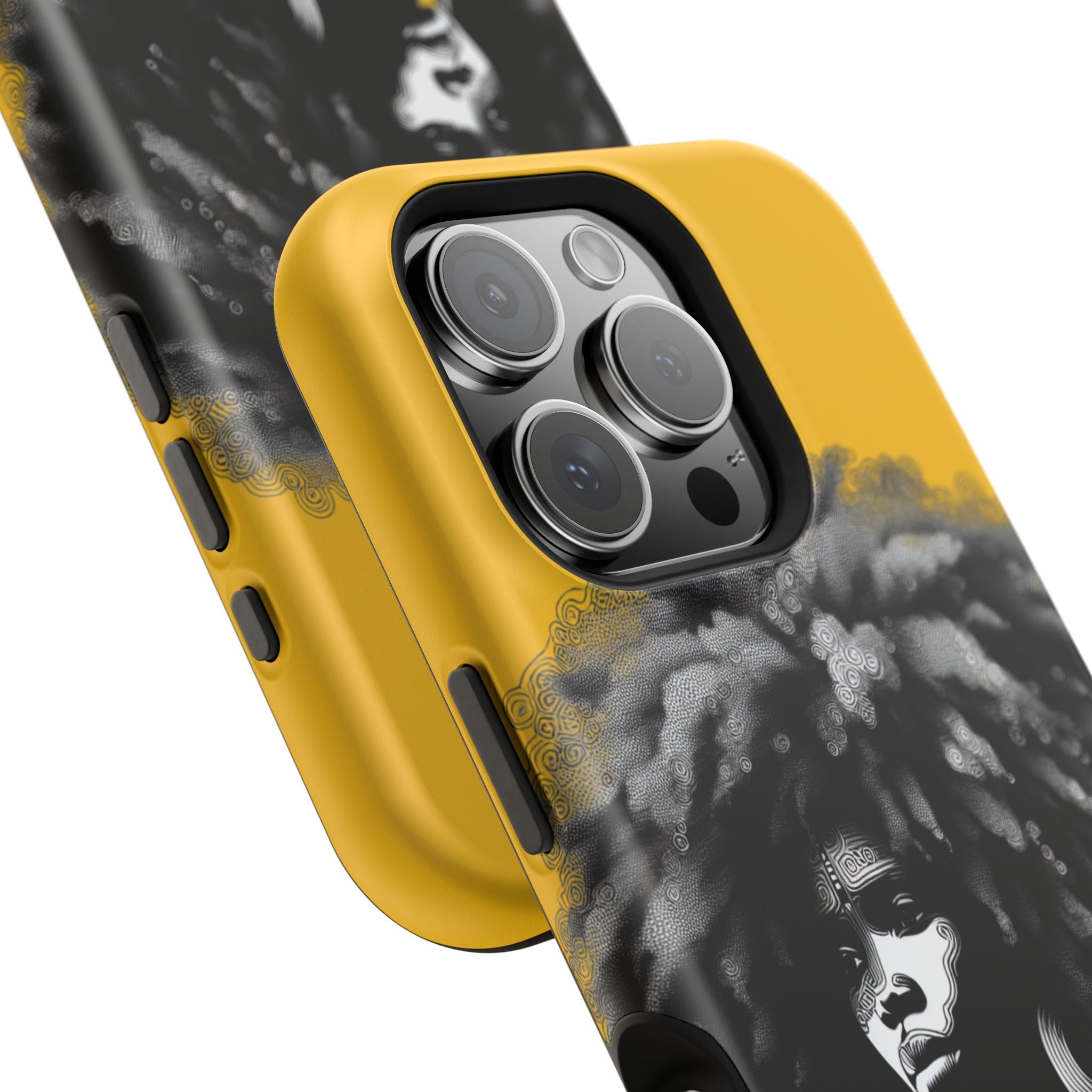Bold African Art Impact Resistant  Phone Case