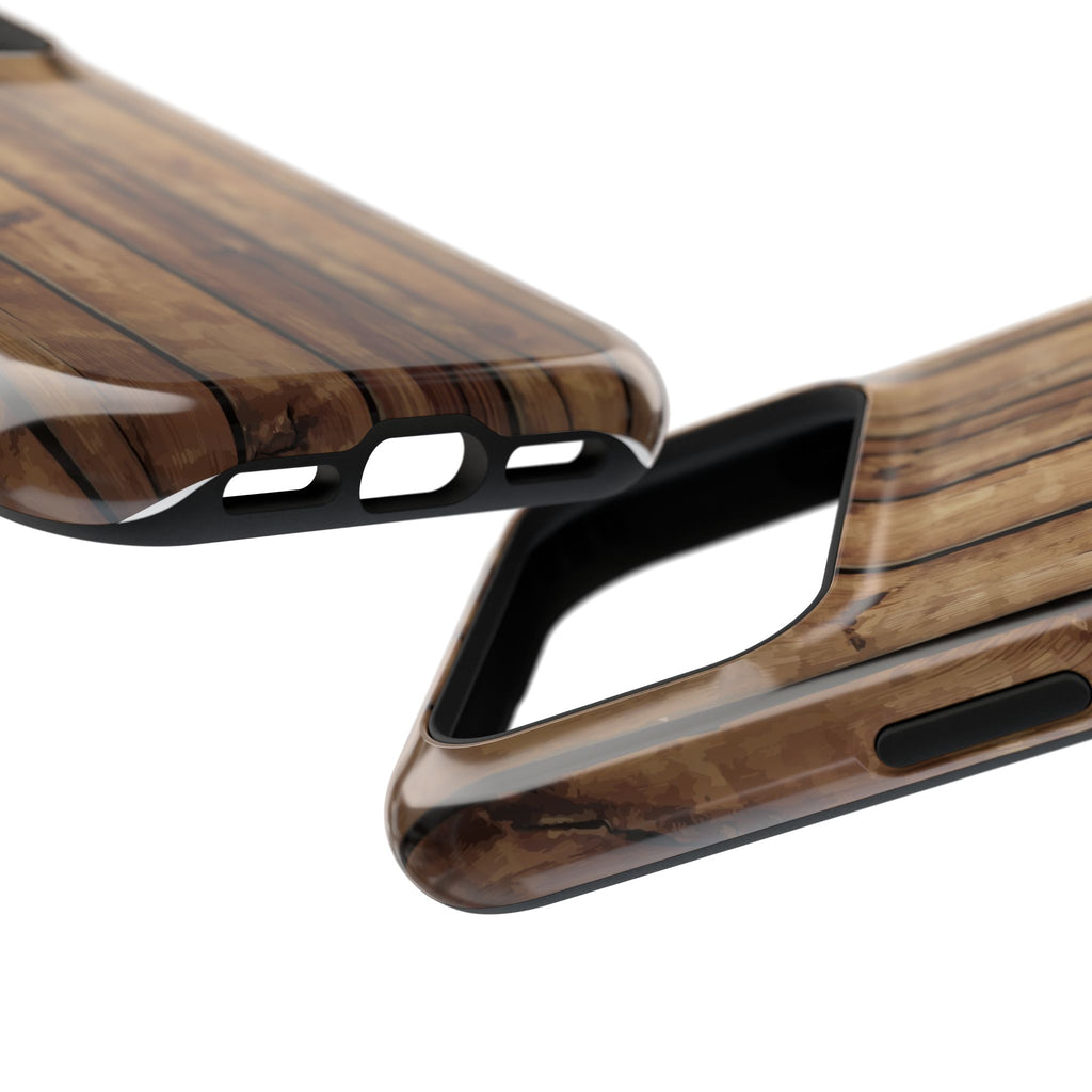 Rustic Wood Phone Case | Impact-Resistant