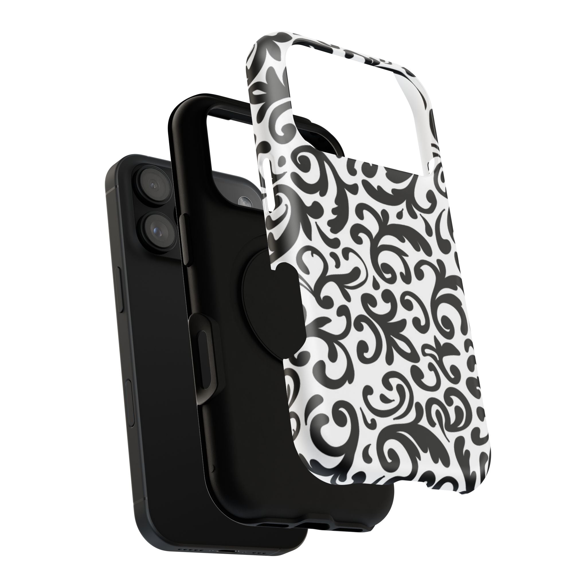 Stylish Black & White Design Phone Case