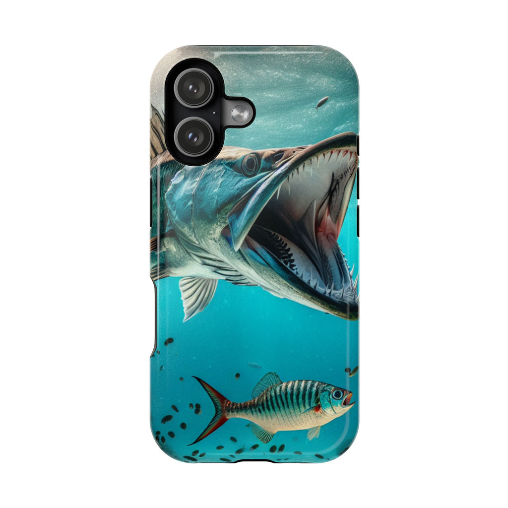 Phone Case — Realistic Barracuda Underwater Impact-Resistant Phone Case