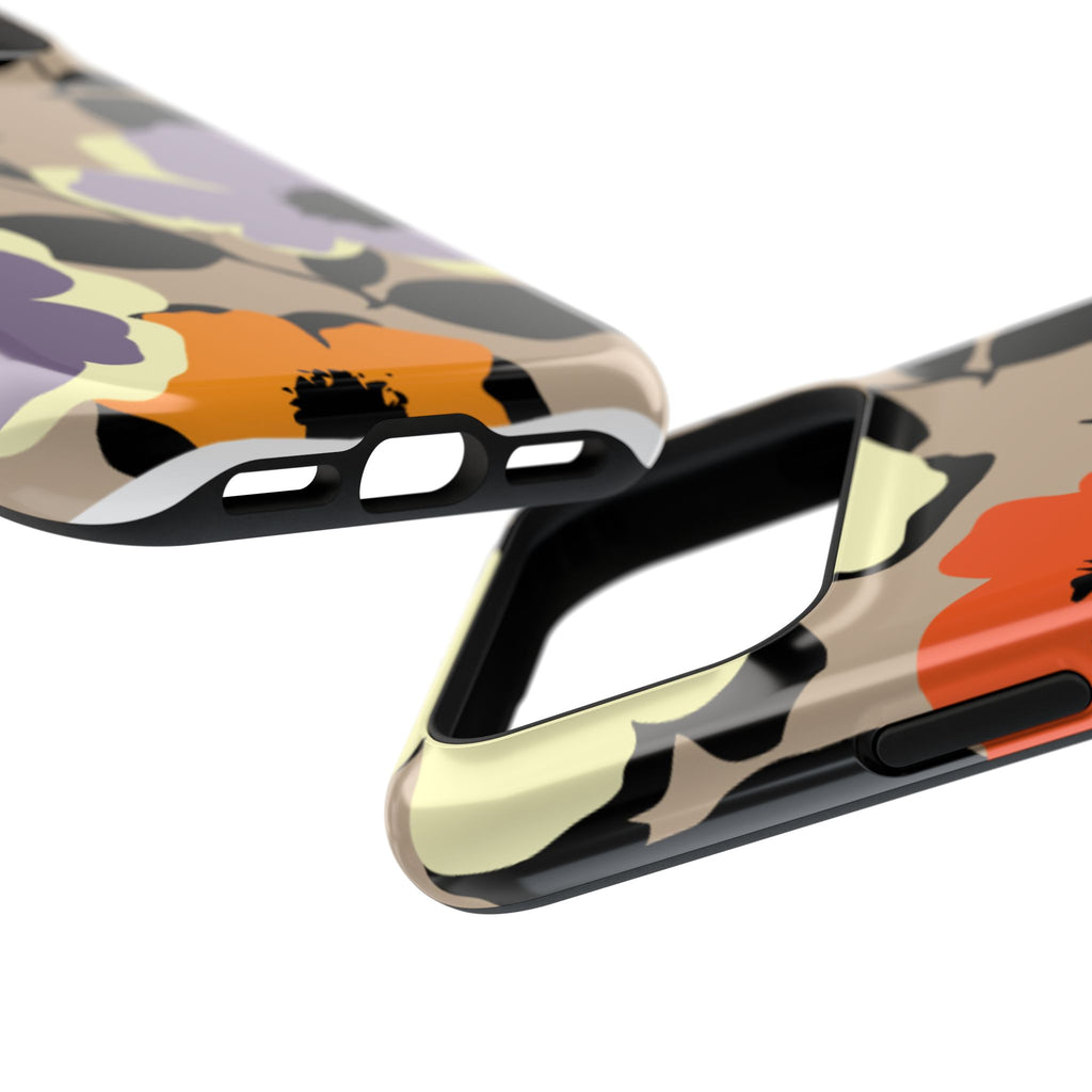 Floral Impact-Resistant Phone Case