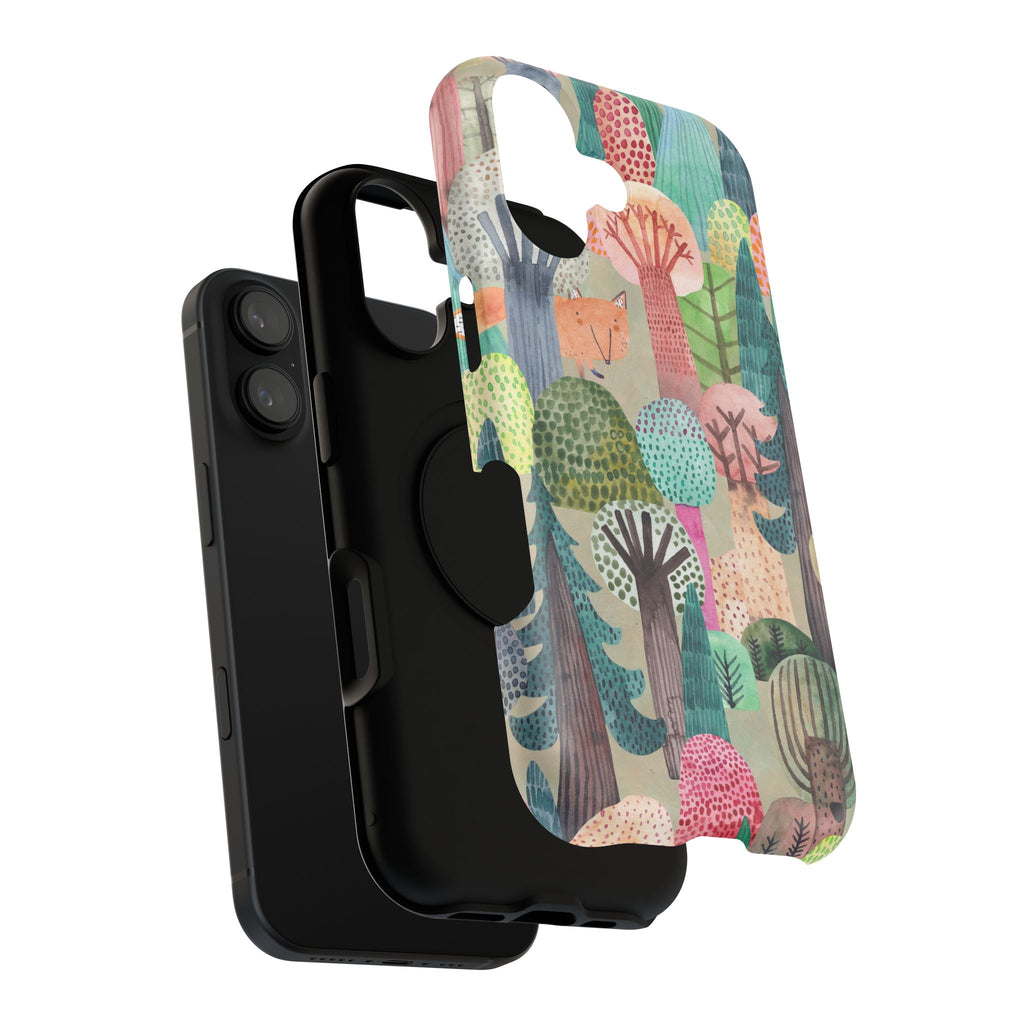 Whimsical Forest Phone Case - Impact-Resistant