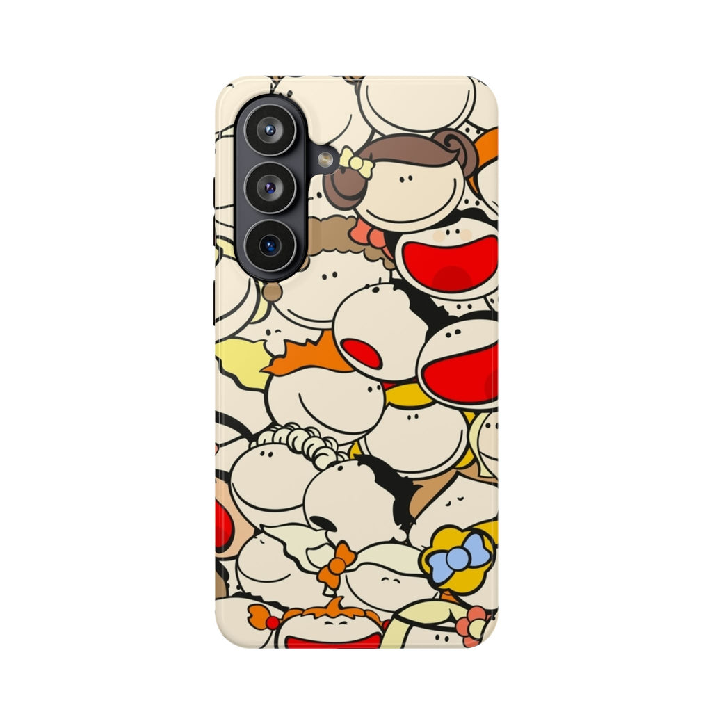Cartoon Crowd Protective Case for Samsung Galaxy