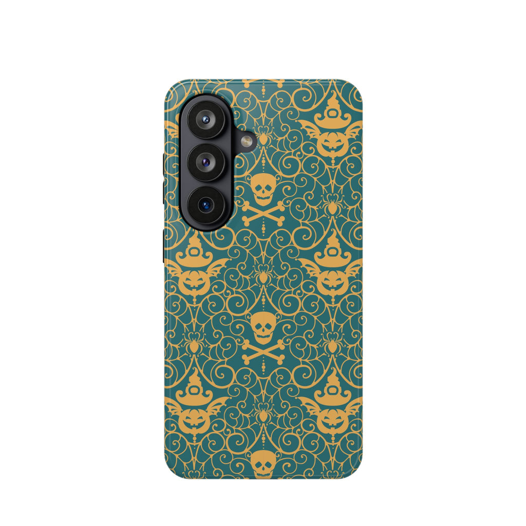 Skull & Crossbones Vintage Pattern Magnetic Impact Phone Case