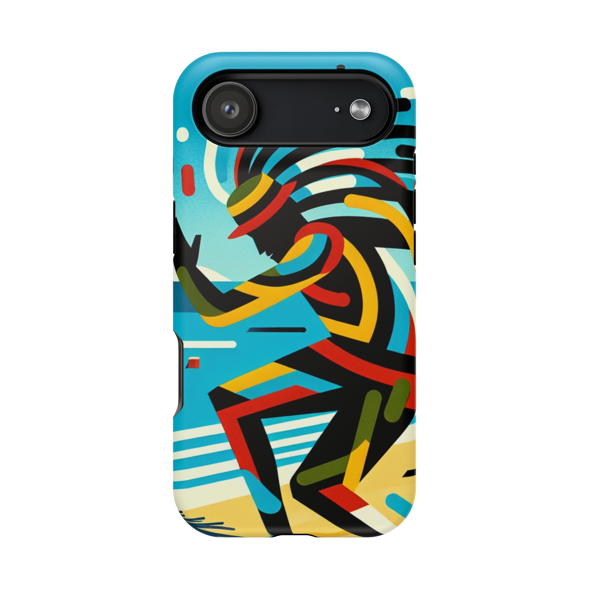 Vibrant Tribal Runner Impact Resistant Phone Case